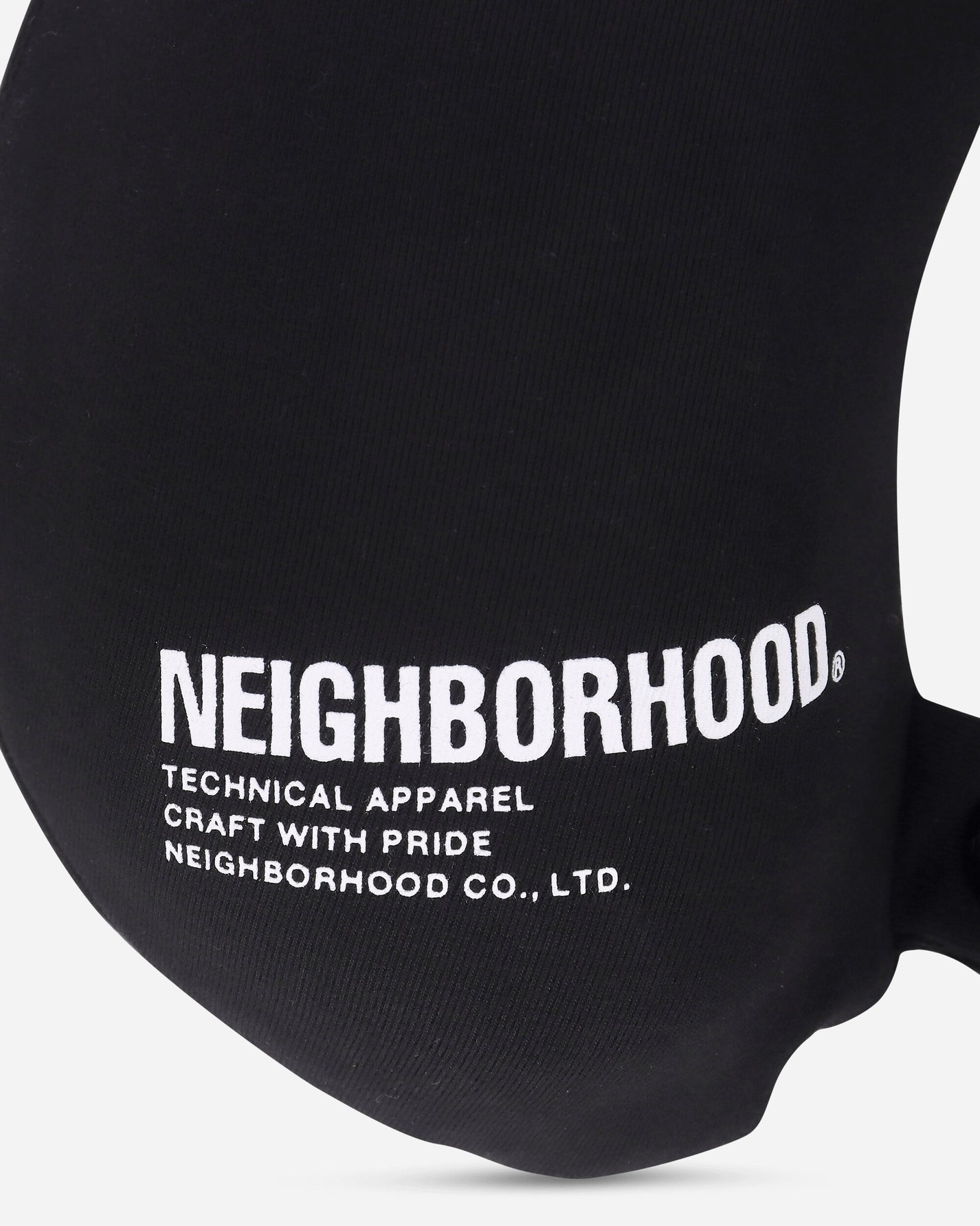 Neighborhood Logo Neck Pillow Black Home Decor Cushions 252MYNH-AC02 BLACK