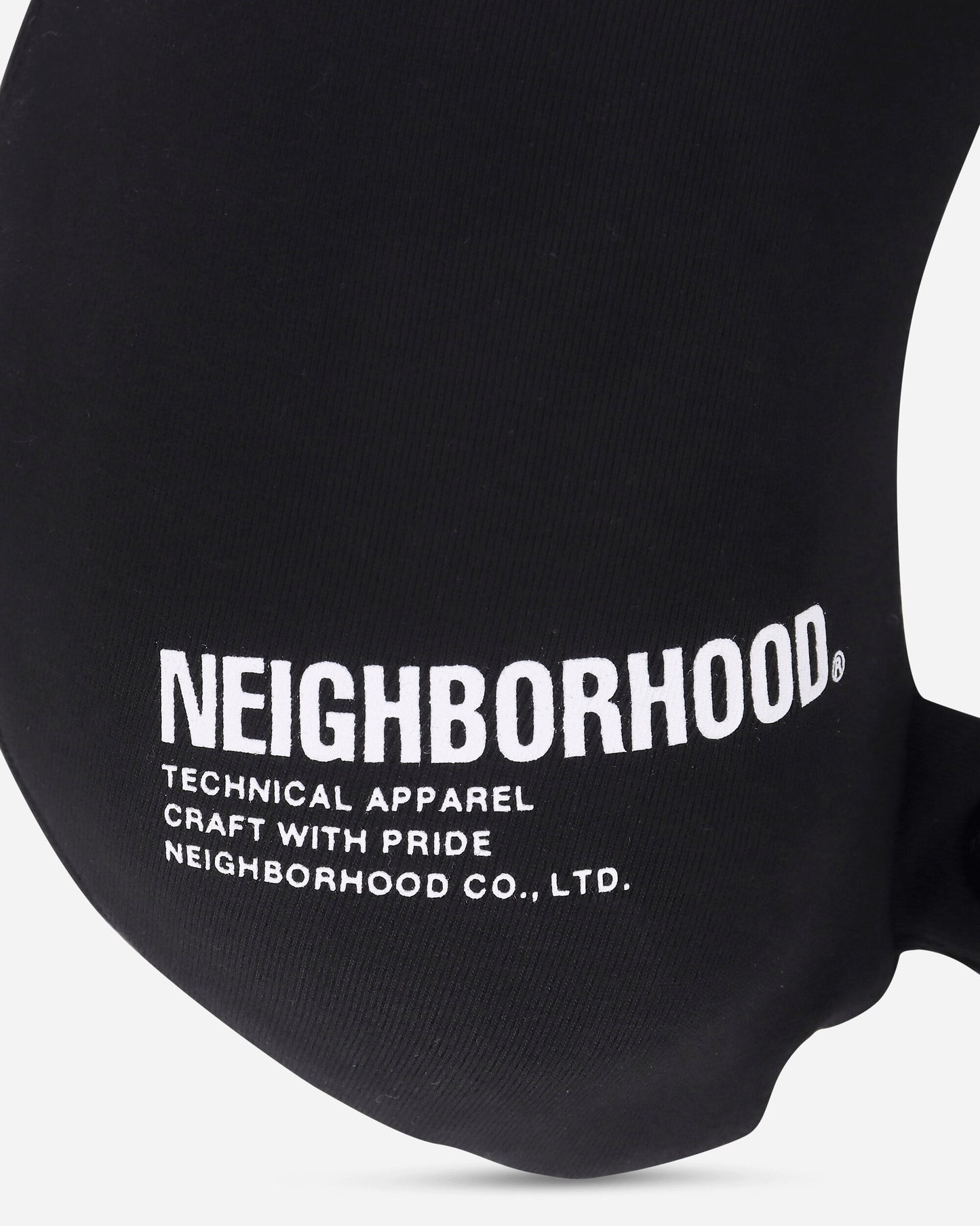 Neighborhood Logo Neck Pillow Black Home Decor Cushions 252MYNH-AC02 BLACK