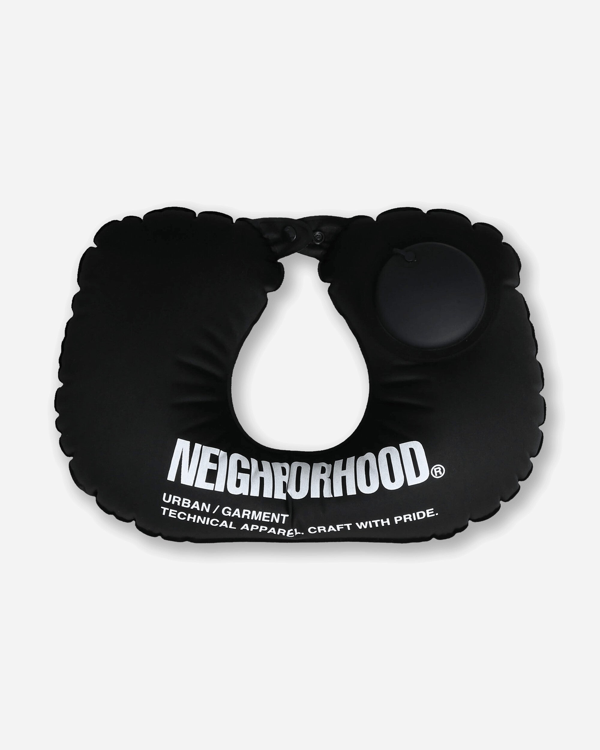 Neighborhood Air Neck Pillow Black Home Decor Design Items 261FJNH-AC01 BLACK
