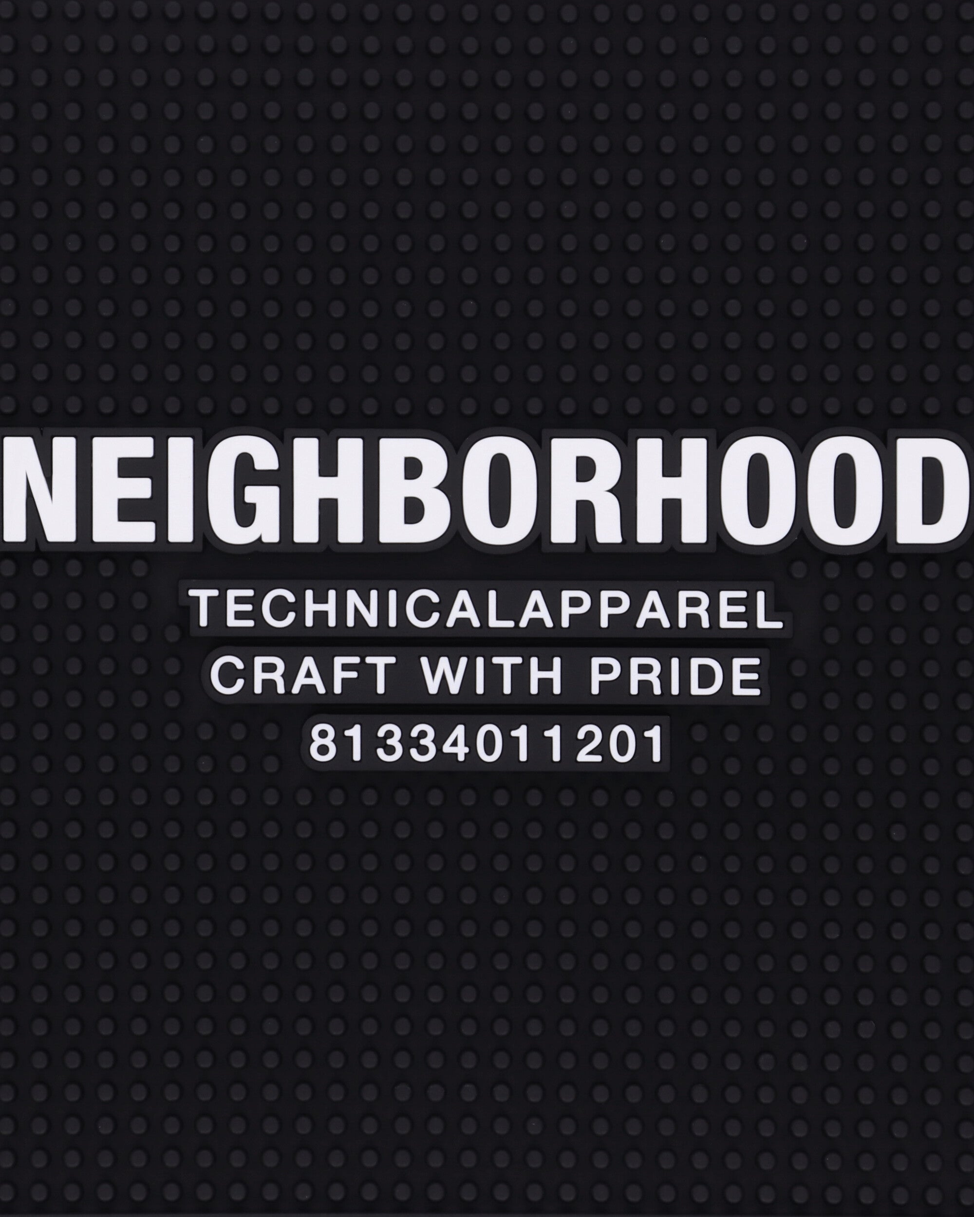 Neighborhood Logo Bar Mat Black Home Decor Design Items 252MYNH-AC01 BLACK