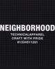 Neighborhood Logo Bar Mat Black Home Decor Design Items 252MYNH-AC01 BLACK