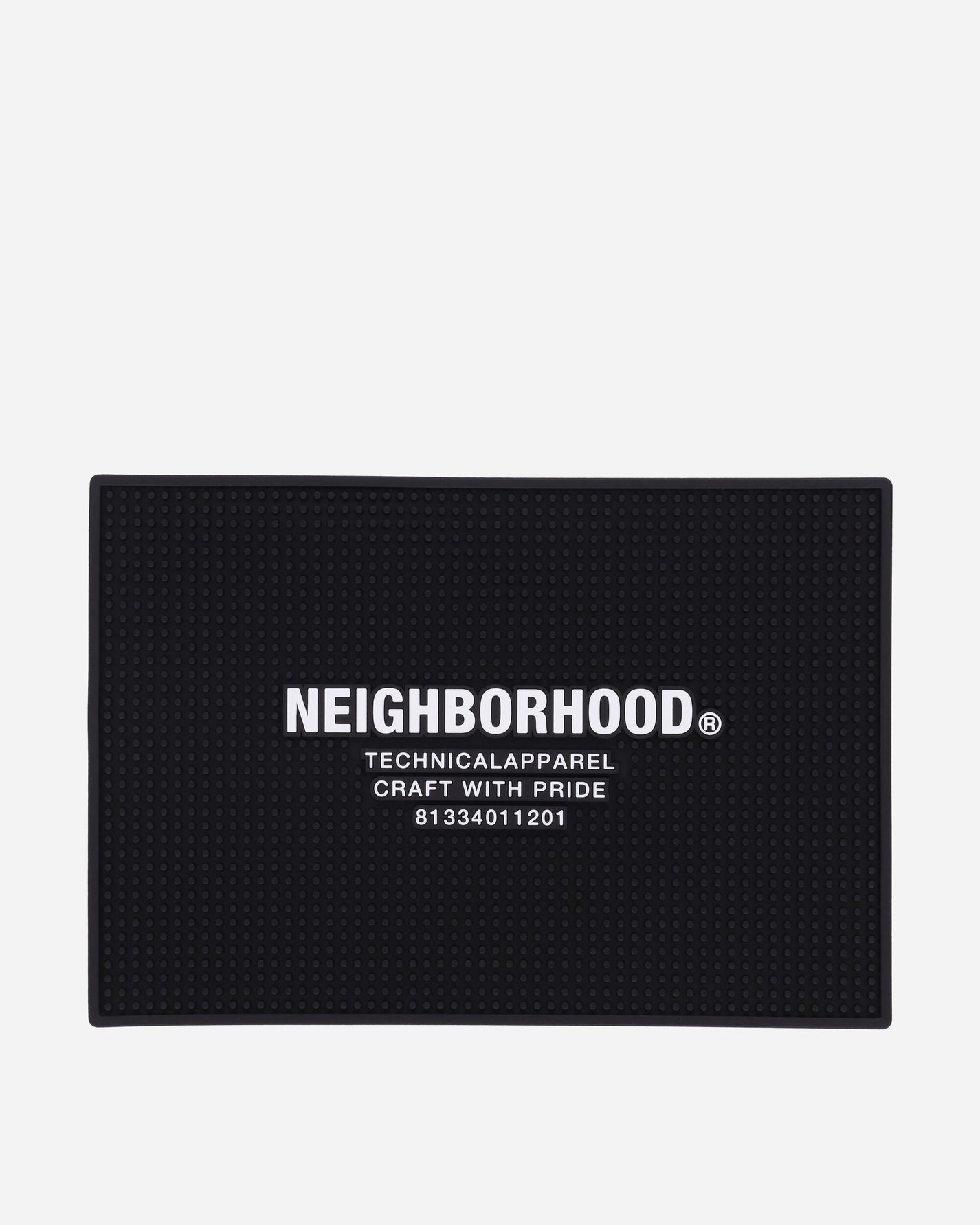 Neighborhood Logo Bar Mat Black Home Decor Design Items 252MYNH-AC01 BLACK