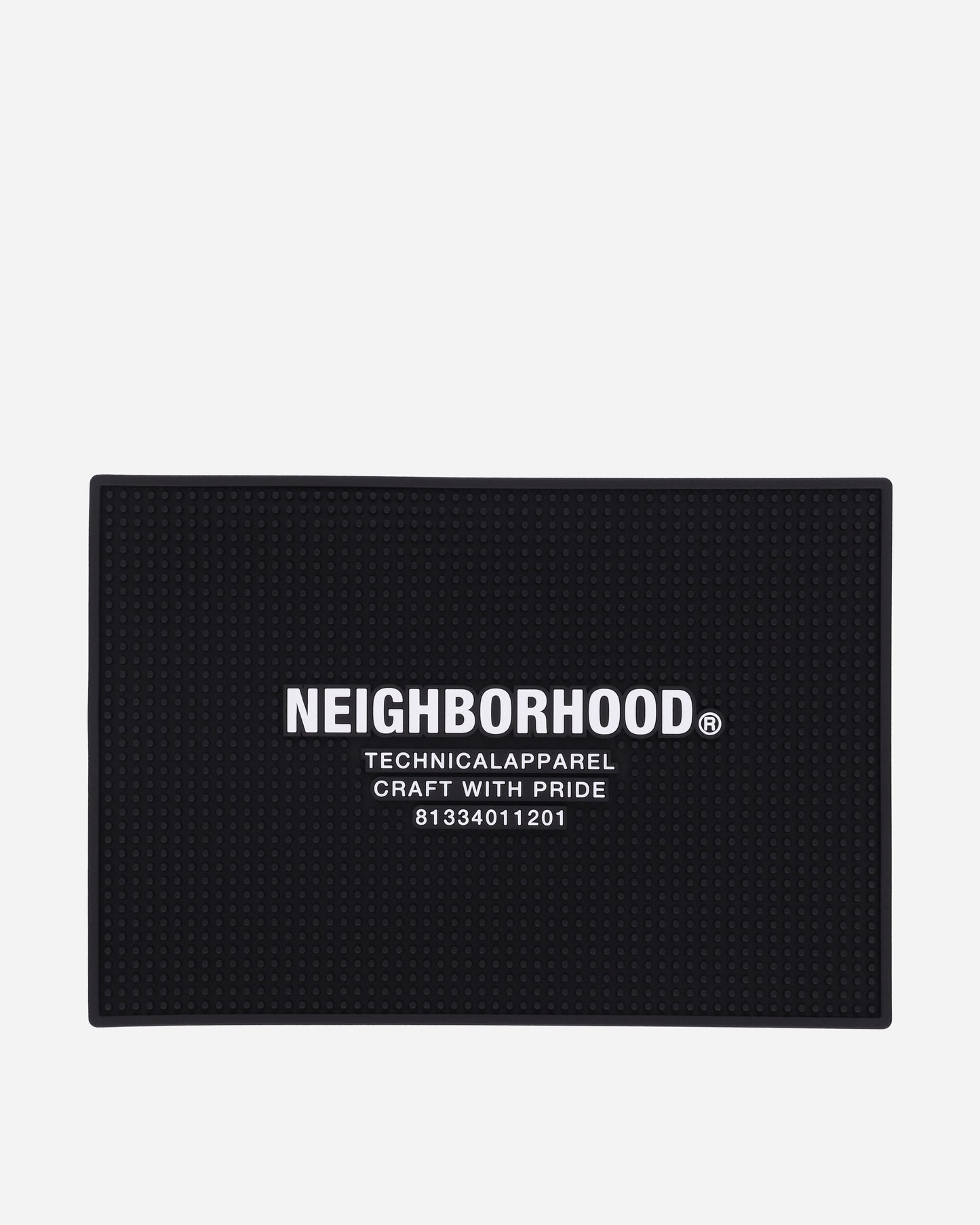 Neighborhood Logo Bar Mat Black Home Decor Design Items 252MYNH-AC01 BLACK