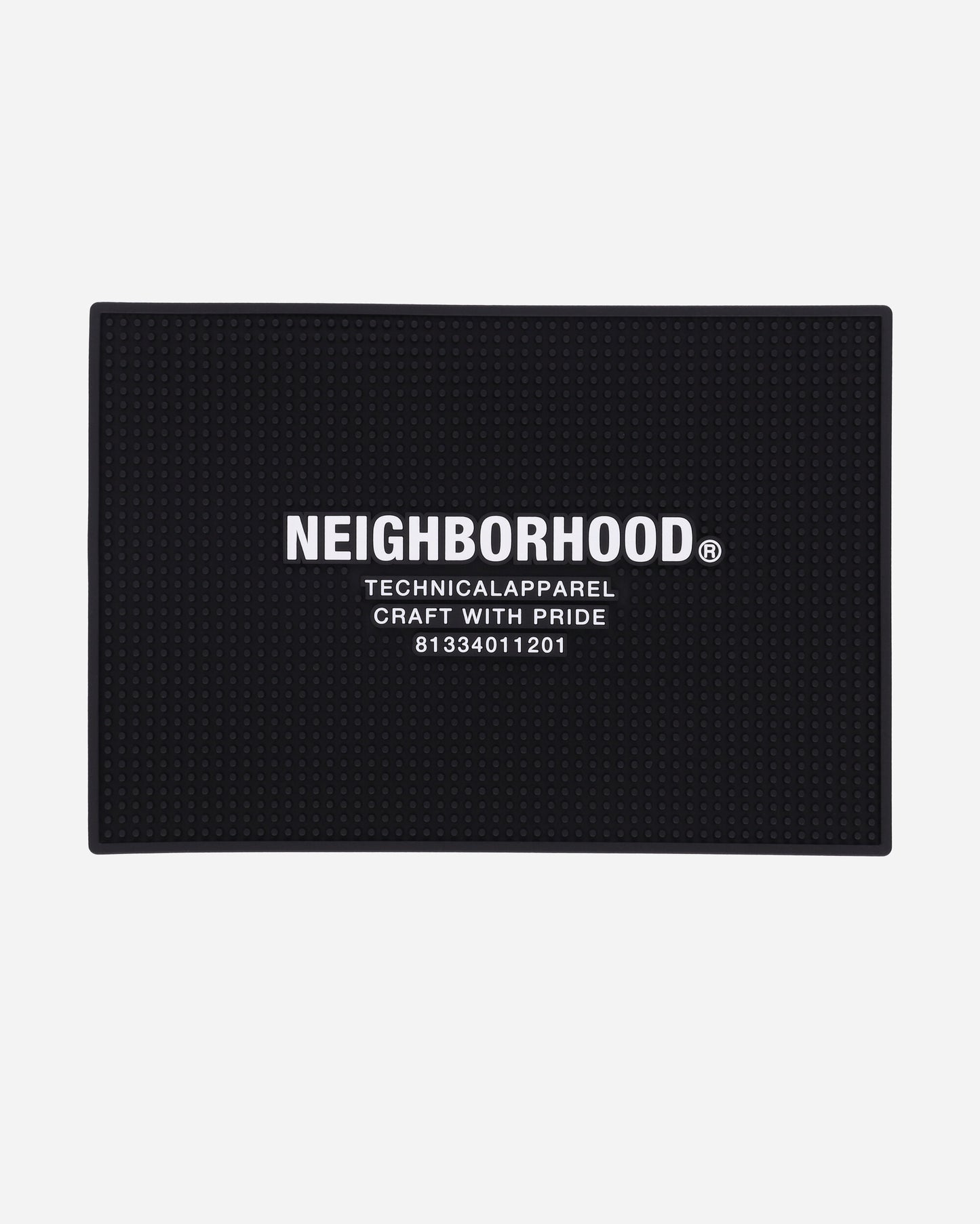 Neighborhood Logo Bar Mat Black Home Decor Design Items 252MYNH-AC01 BLACK