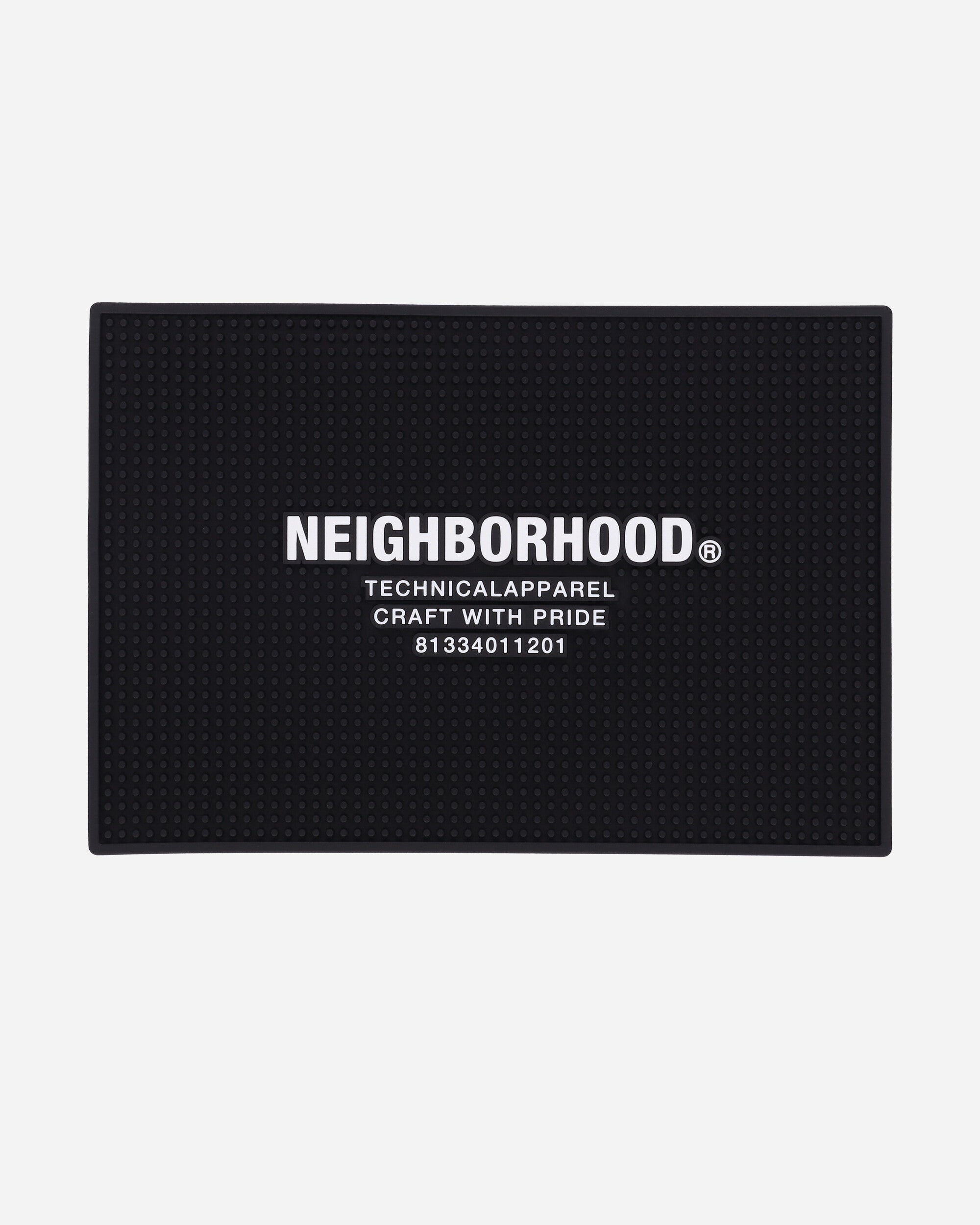 Neighborhood Logo Bar Mat Black Home Decor Design Items 252MYNH-AC01 BLACK