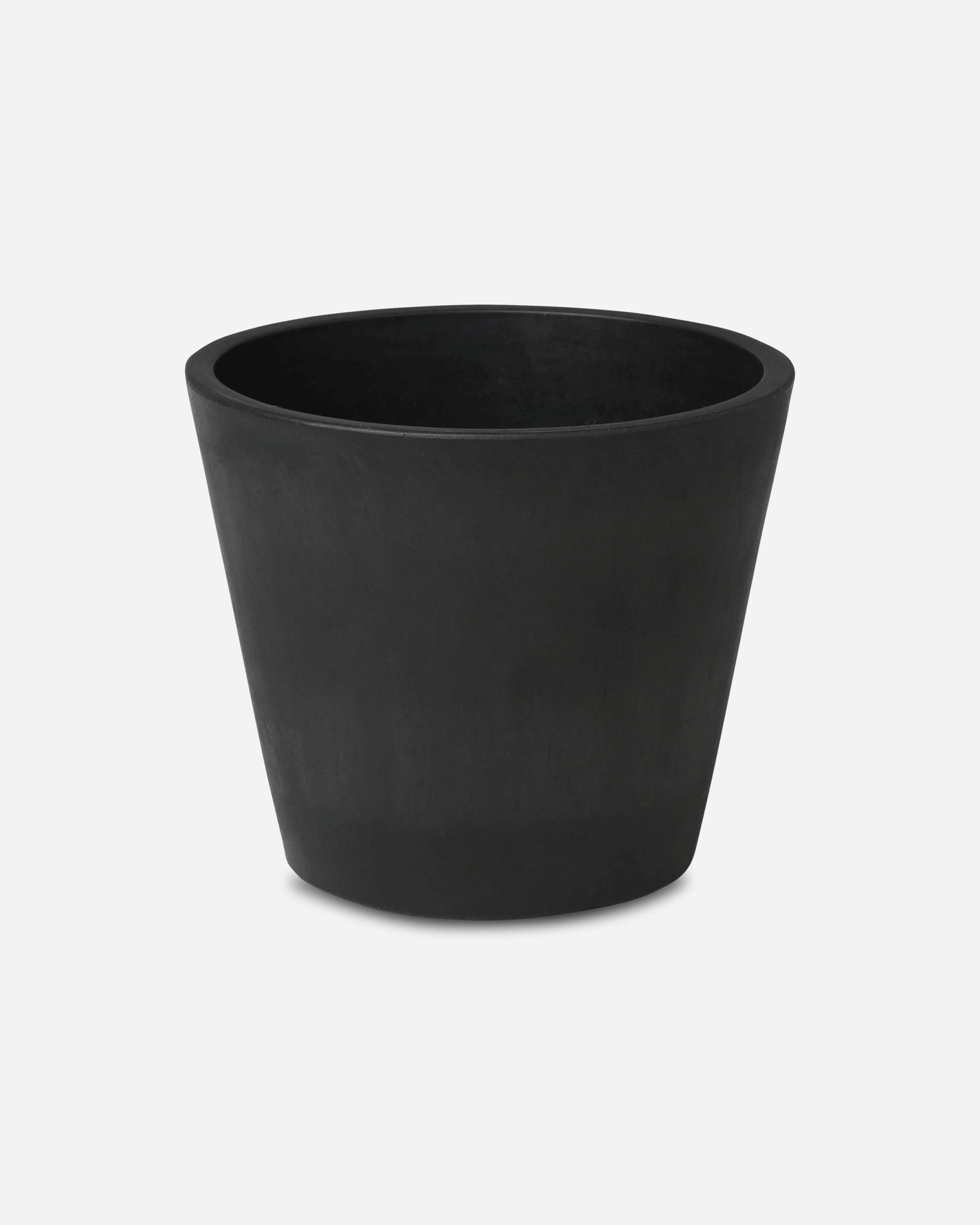 Neighborhood Srl . Tapered Pot-L Black Equipment Gardening 261OONH-AC03 BLACK