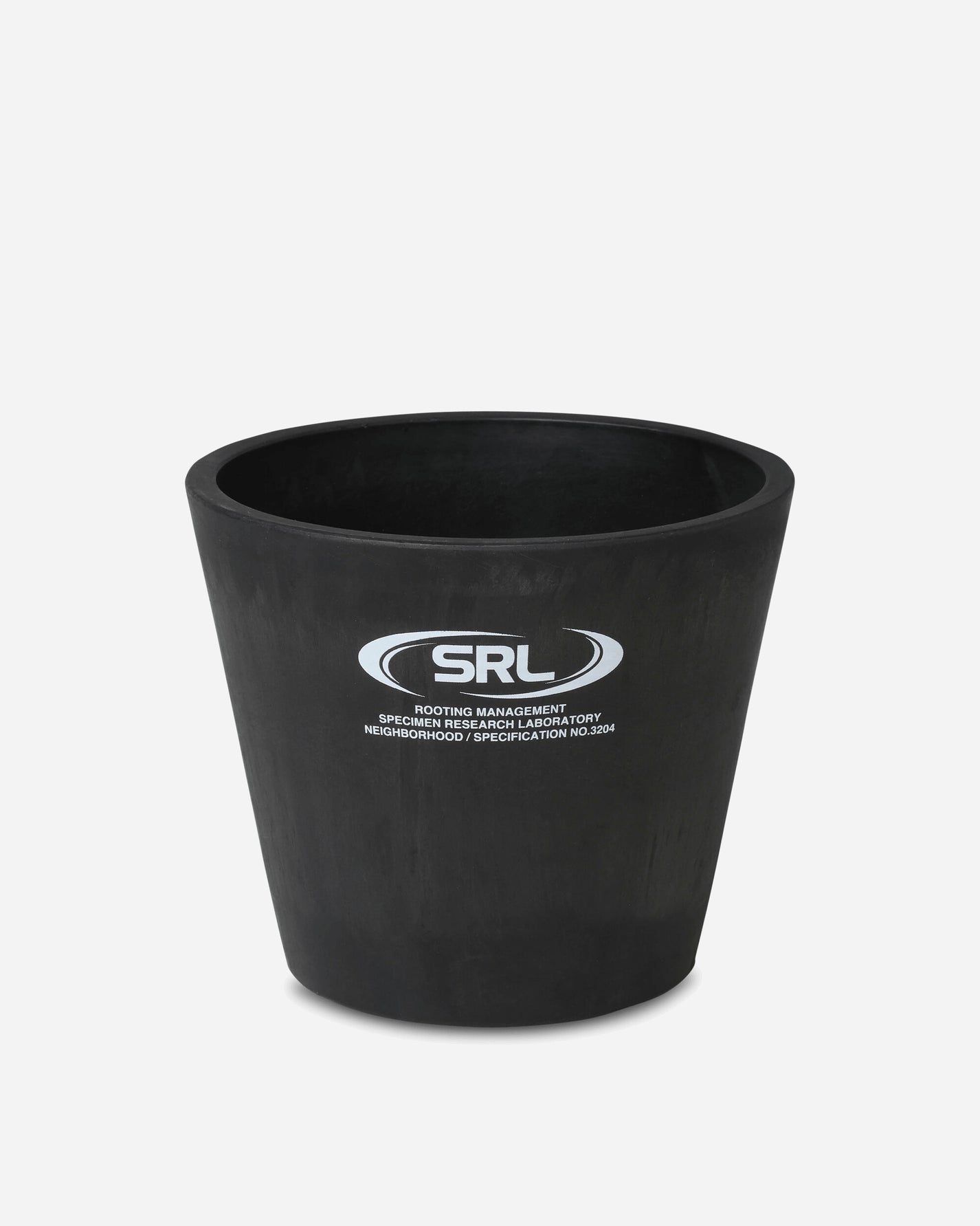 Neighborhood Srl . Tapered Pot-L Black Equipment Gardening 261OONH-AC03 BLACK