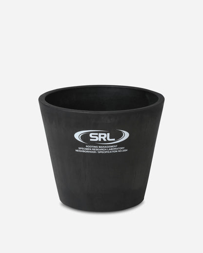 Neighborhood Srl . Tapered Pot-L Black Equipment Gardening 261OONH-AC03 BLACK