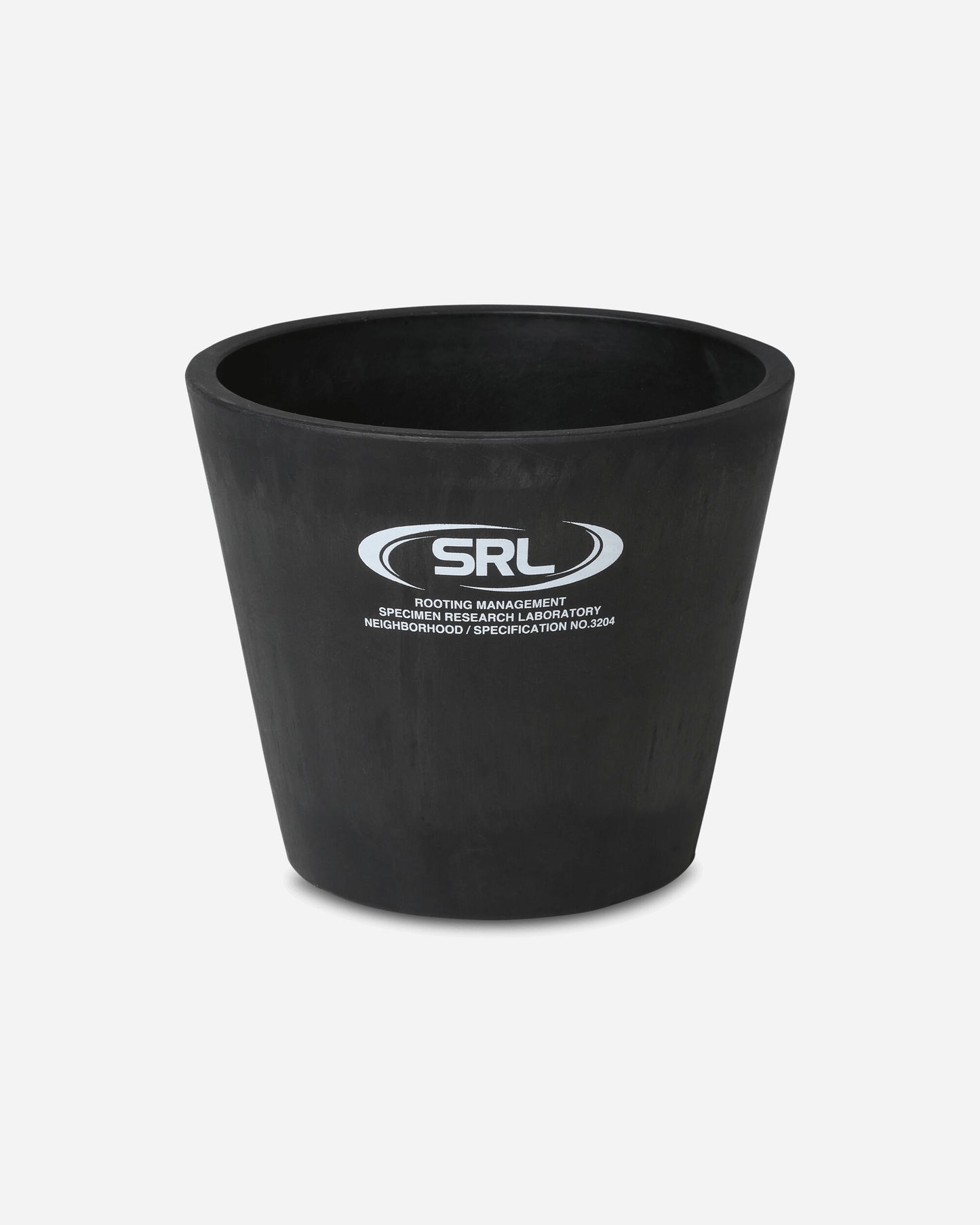 Neighborhood Srl . Tapered Pot-L Black Equipment Gardening 261OONH-AC03 BLACK