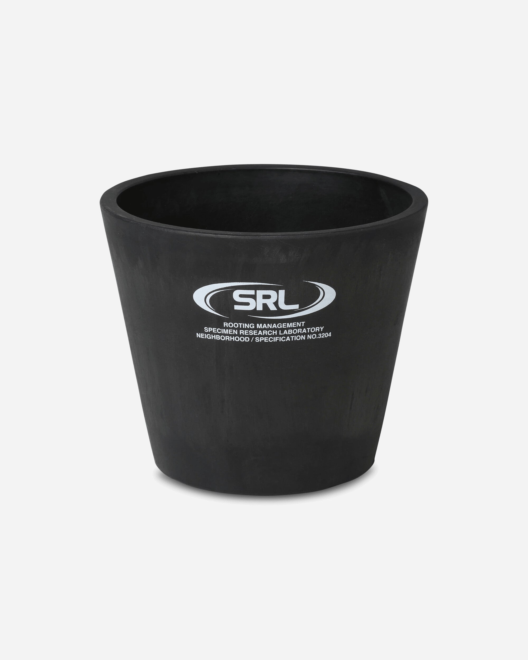 Neighborhood Srl . Tapered Pot-L Black Equipment Gardening 261OONH-AC03 BLACK