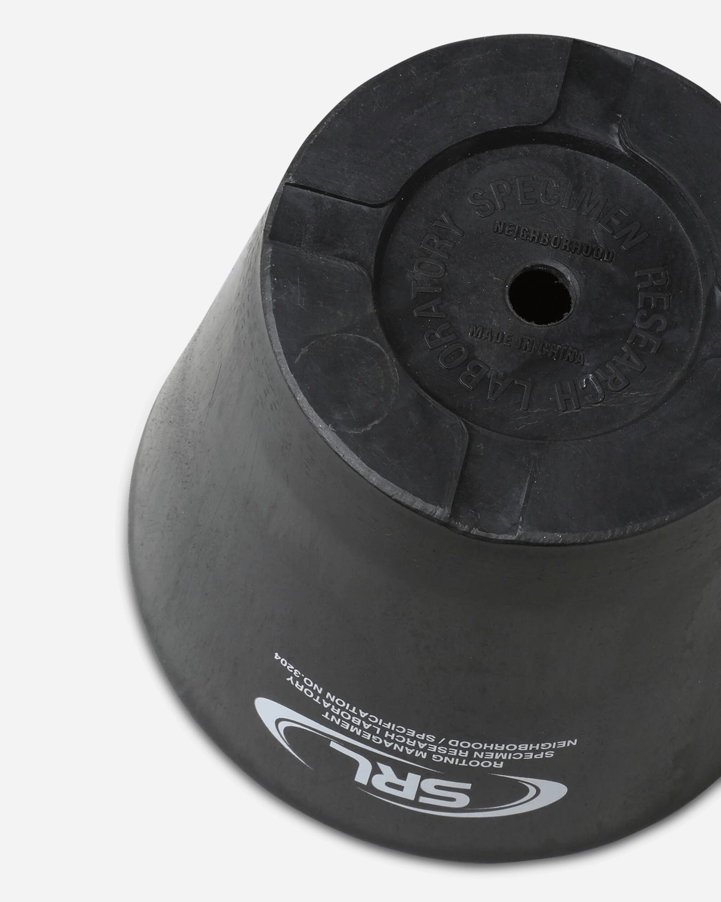 Neighborhood Srl . Tapered Pot-M Black Equipment Gardening 261OONH-AC02 BLACK