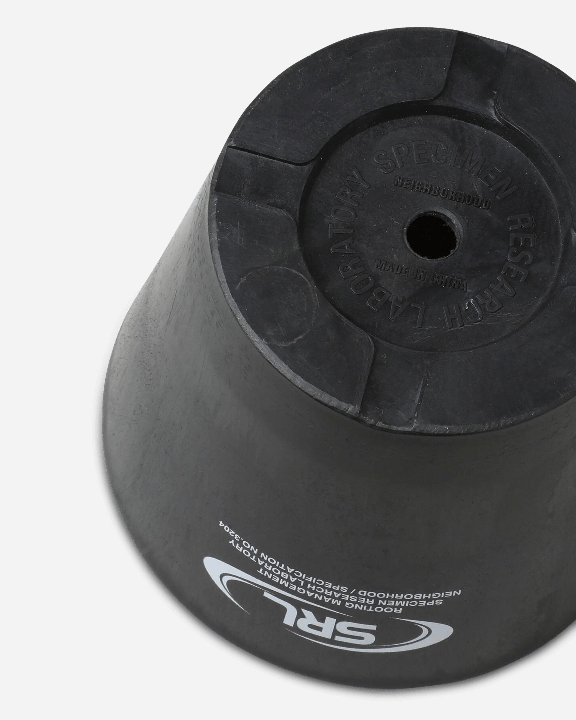 Neighborhood Srl . Tapered Pot-M Black Equipment Gardening 261OONH-AC02 BLACK