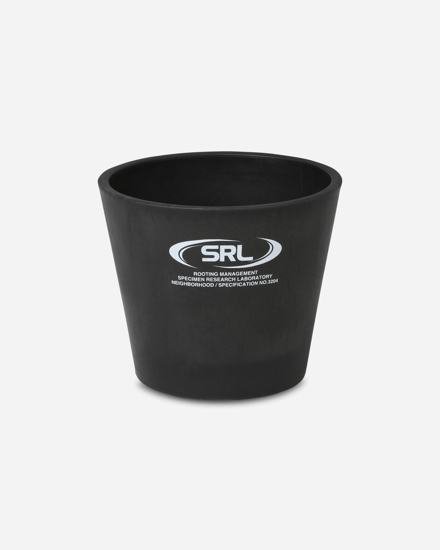 Neighborhood Srl . Tapered Pot-M Black Equipment Gardening 261OONH-AC02 BLACK