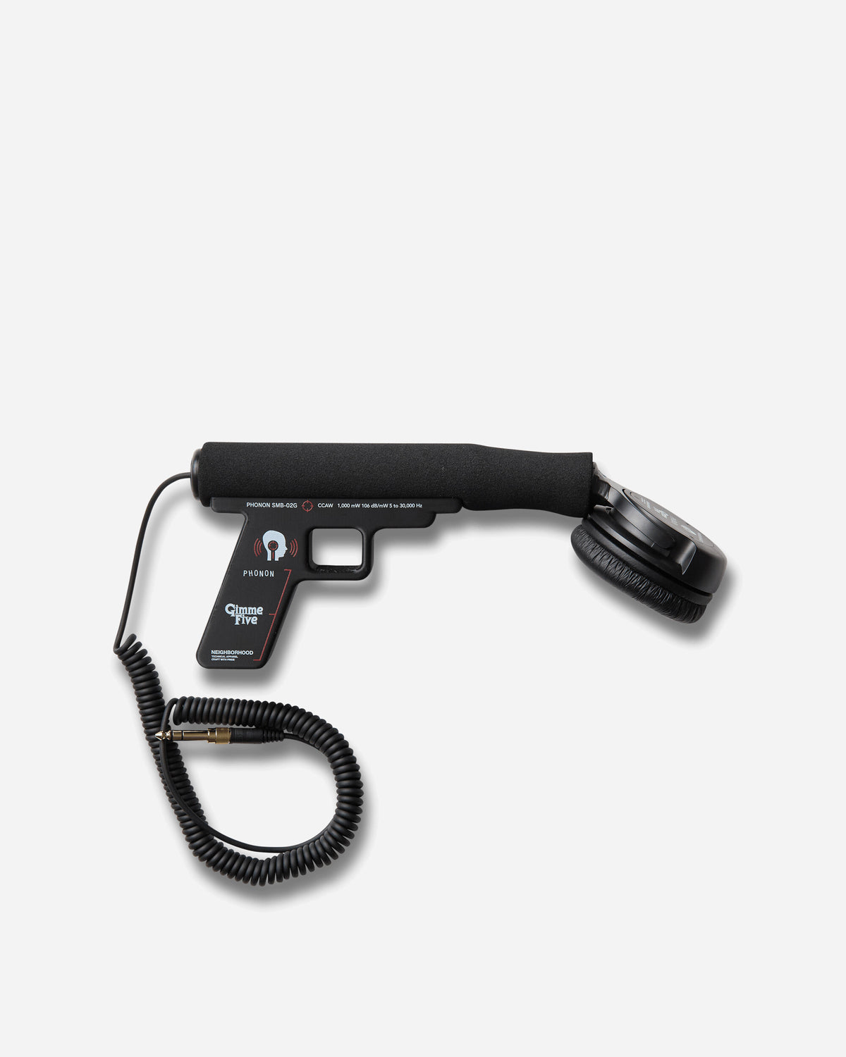 Neighborhood Nh X Gimme Five X Phonon Smb 02G Stick Black Tech and Audio Headphones 262PHGPN-AC01 BLACK