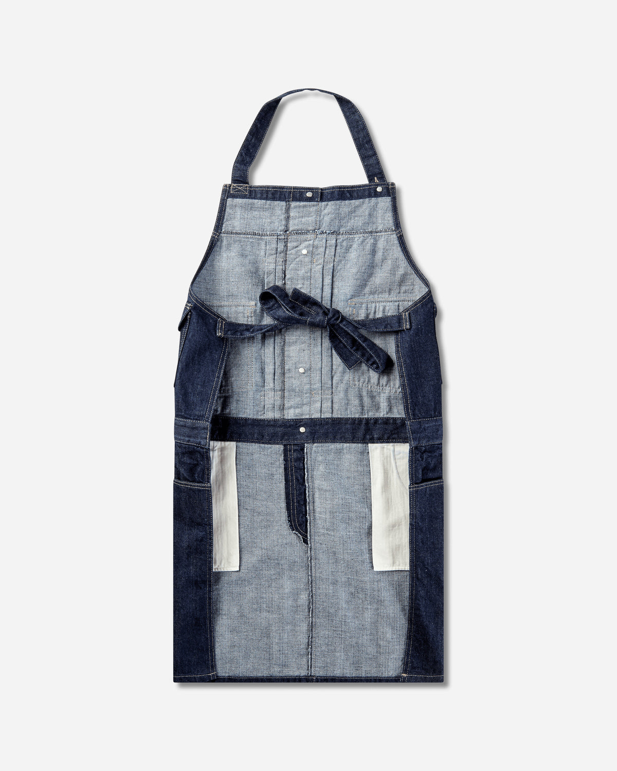 Neighborhood Denim Apron Indigo Tableware Kitchen Utensils 262ZANH-AC01 INDIGO