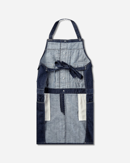 Neighborhood Denim Apron Indigo Tableware Kitchen Utensils 262ZANH-AC01 INDIGO
