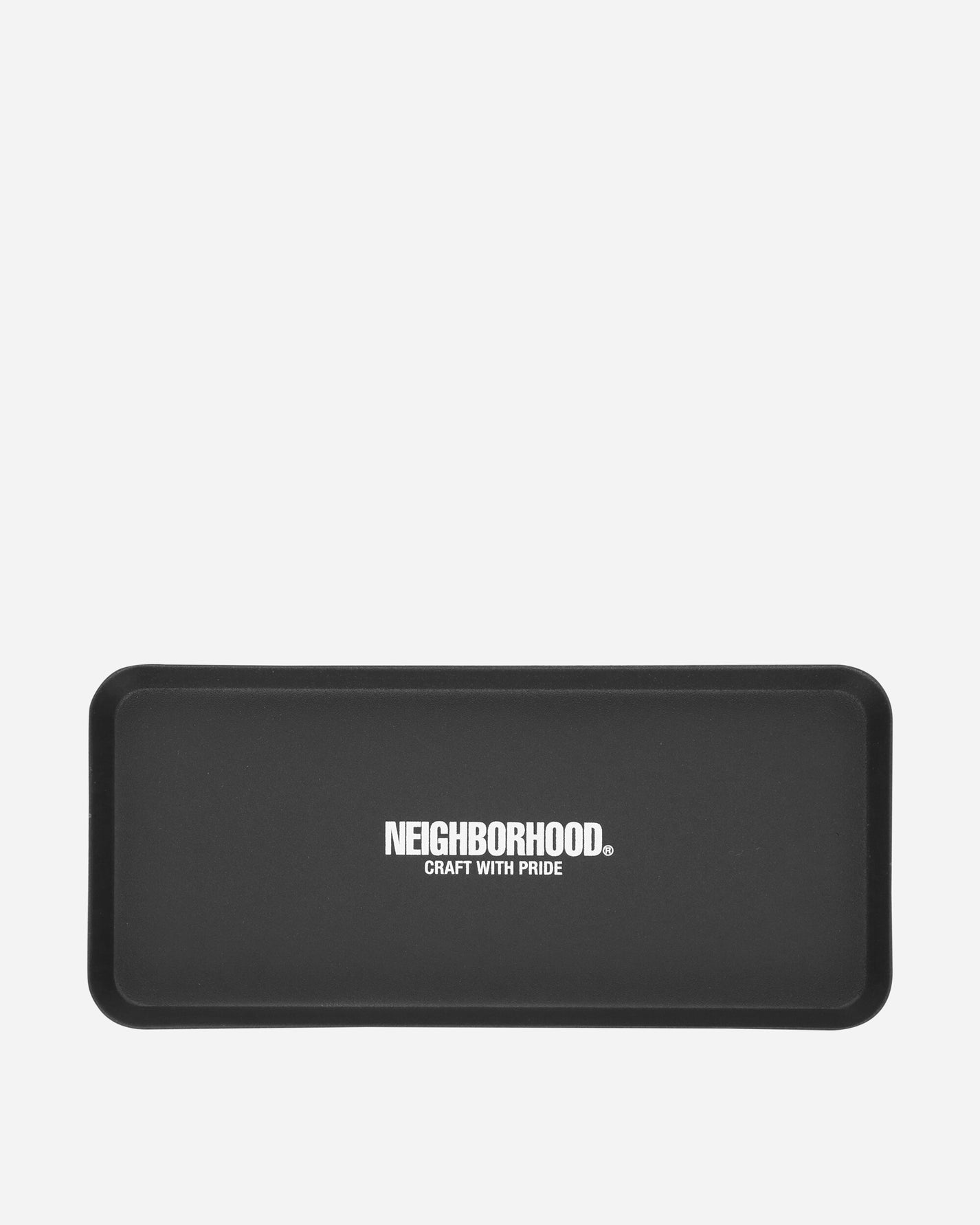 Neighborhood Logo Steel Tray Black Home Decor Stationary and Desk Accessories 242YJNH-AC03 BK