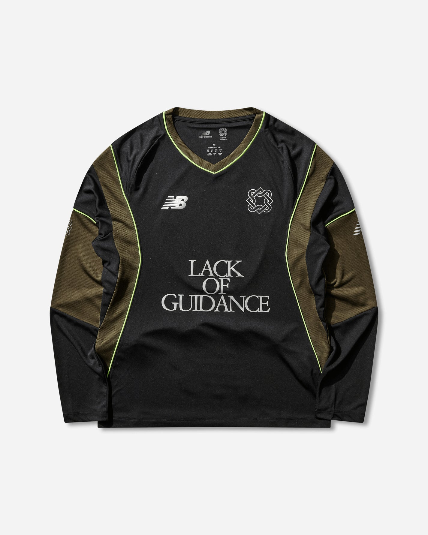 New Balance Long Sleeve Jersey Lack Of Guidance Black T-Shirts Longsleeve MT6249F5BK