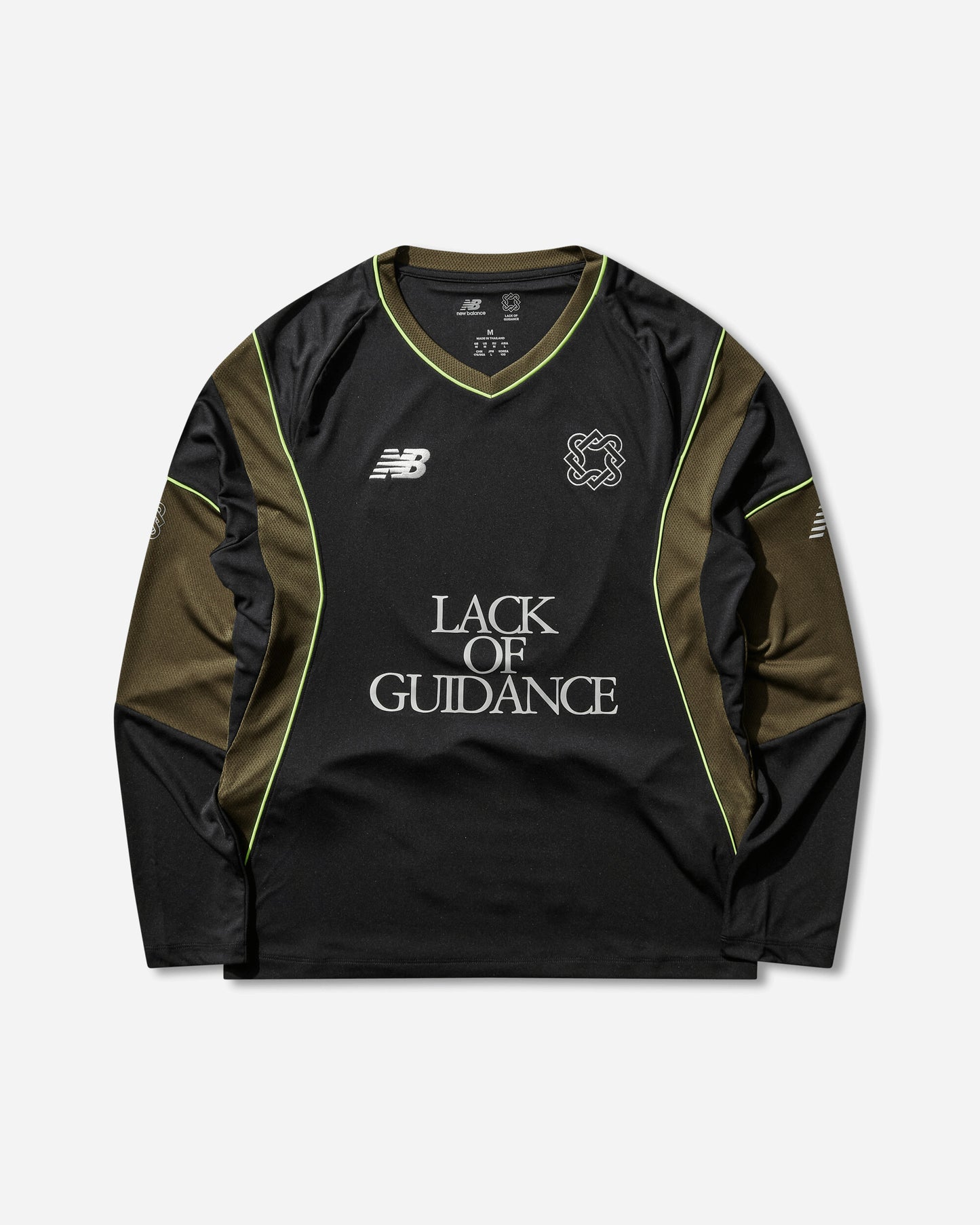 New Balance Long Sleeve Jersey Lack Of Guidance Black T-Shirts Longsleeve MT6249F5BK