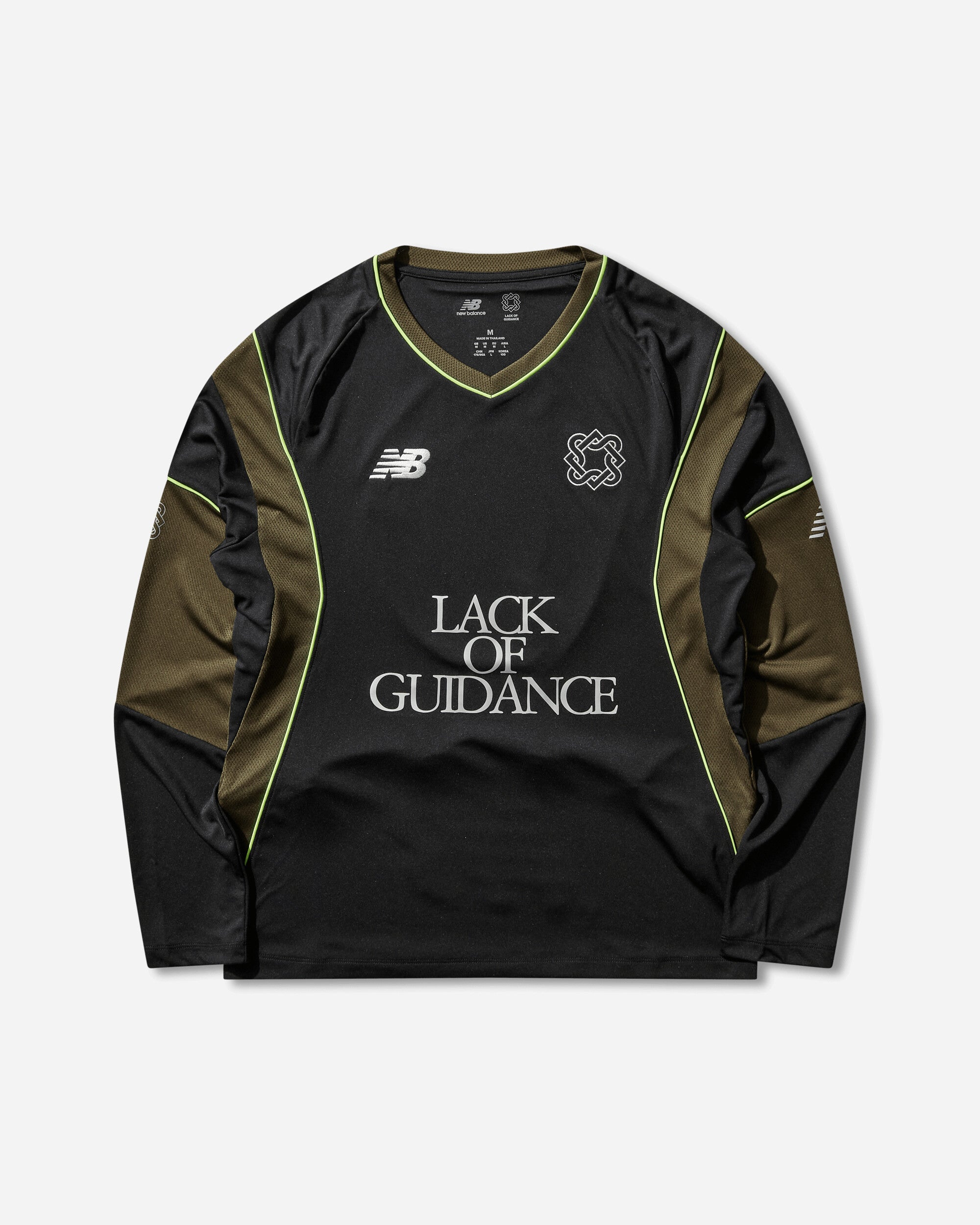 New Balance Long Sleeve Jersey Lack Of Guidance Black T-Shirts Longsleeve MT6249F5BK