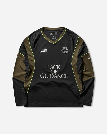 New Balance Long Sleeve Jersey Lack Of Guidance Black T-Shirts Longsleeve MT6249F5BK