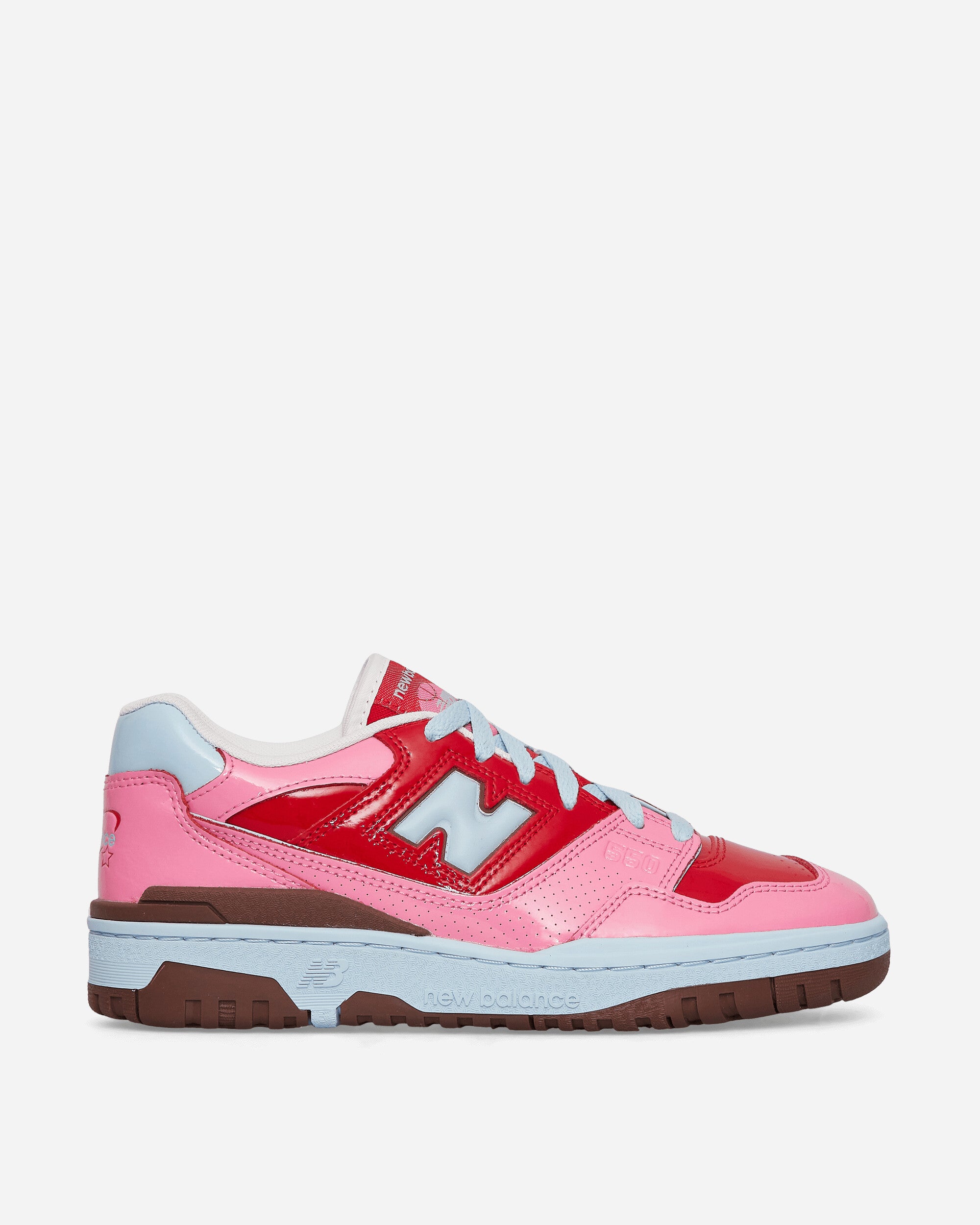 550 Sneakers Team Red / Pink