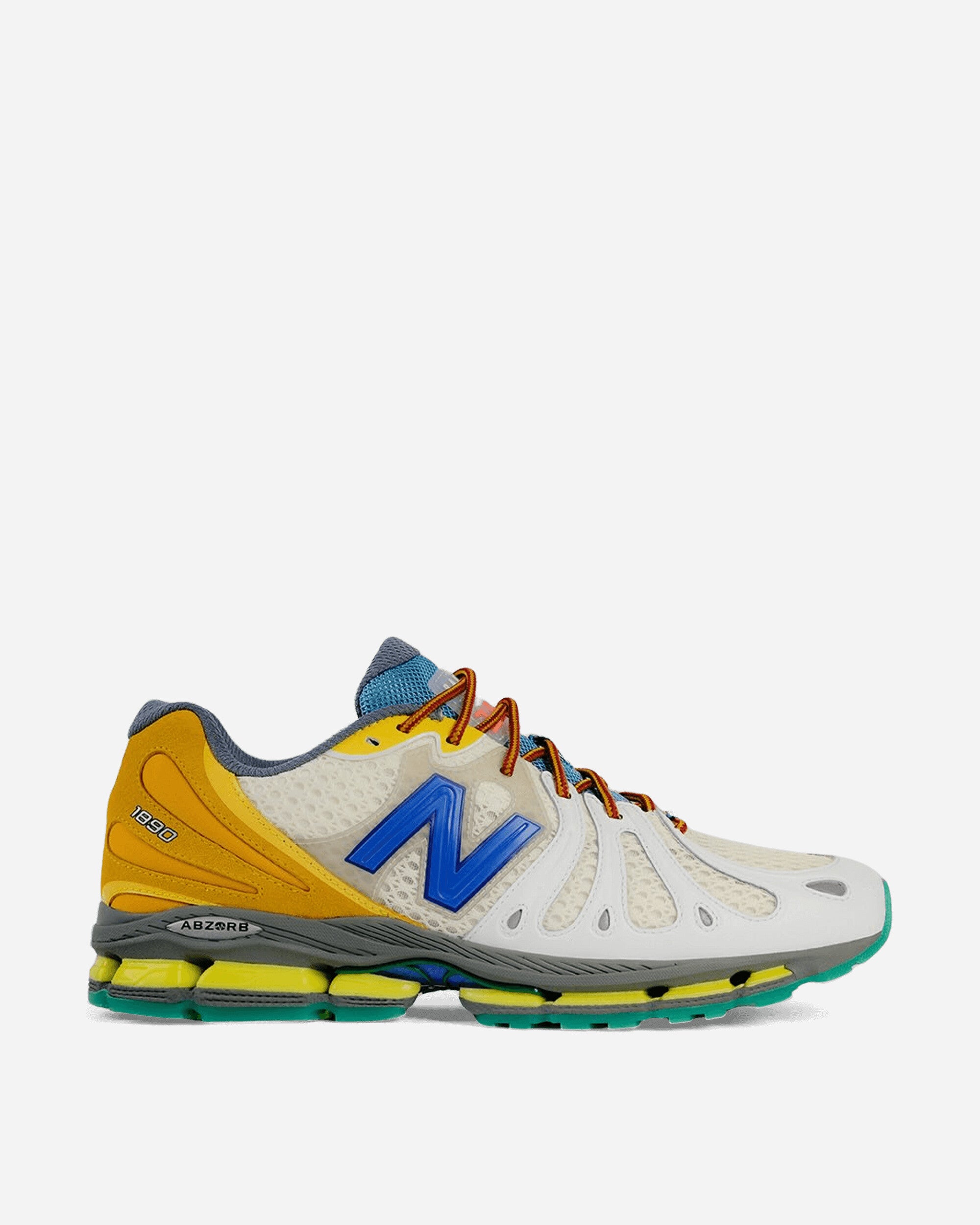 New Balance U18901DP White/Yellow Sneakers Low U18901DP