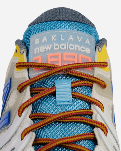 New Balance U18901DP White/Yellow Sneakers Low U18901DP