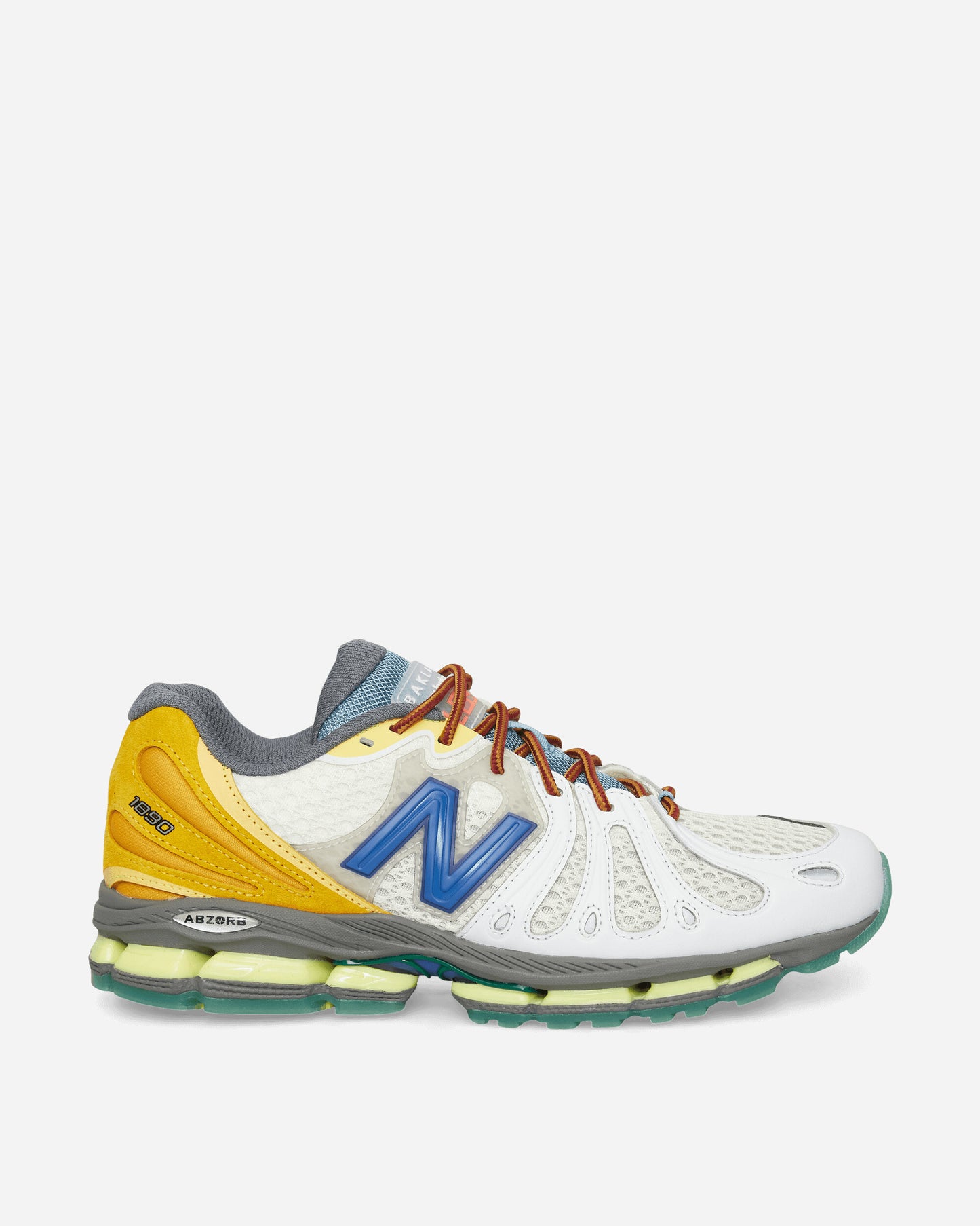 New Balance U18901DP White/Yellow Sneakers Low U18901DP