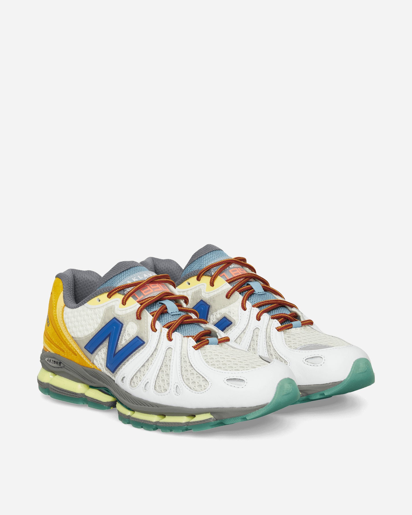 New Balance U18901DP White/Yellow Sneakers Low U18901DP