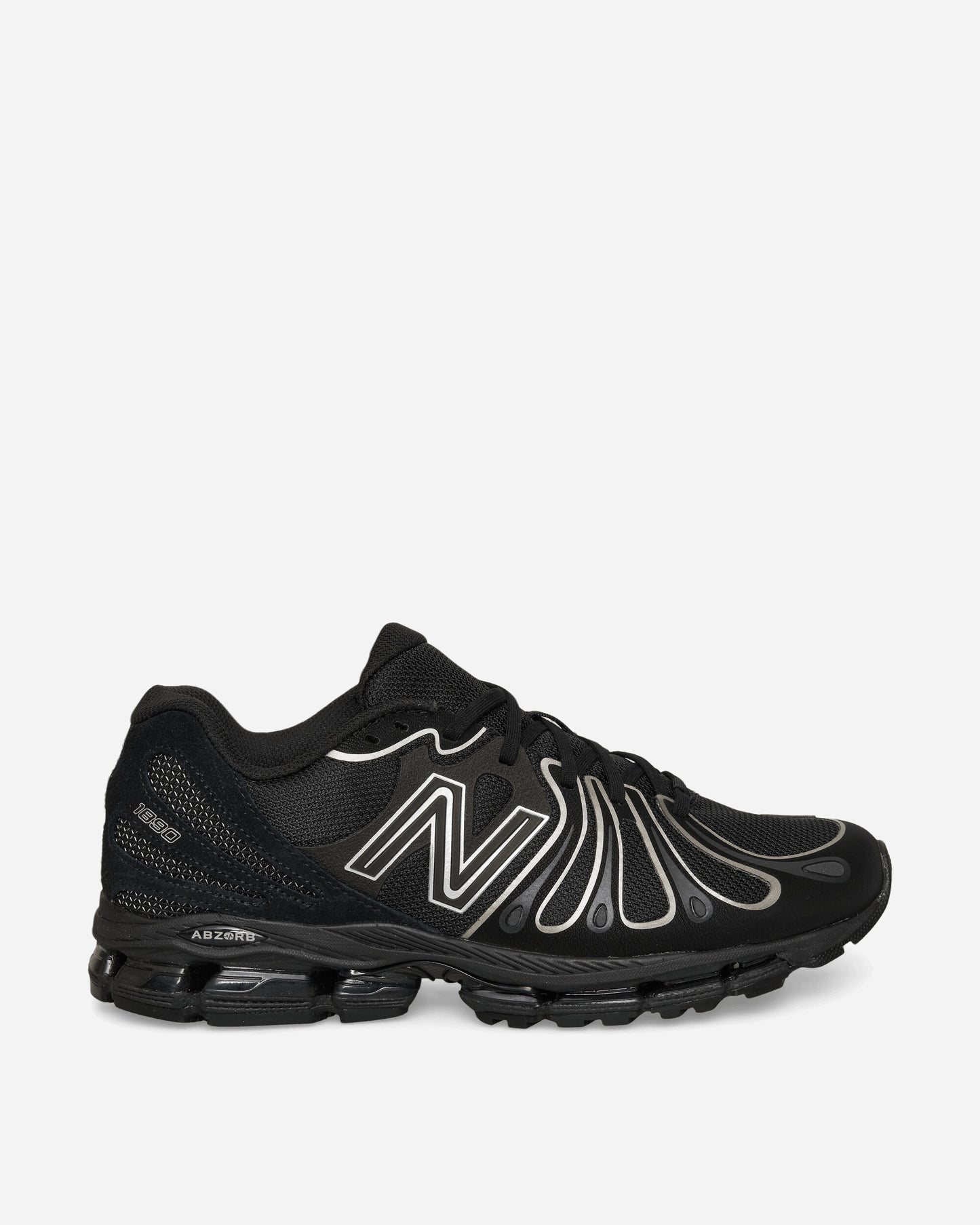 New Balance U189093H Black/Silver Metallic/Black Sneakers Low U189093H