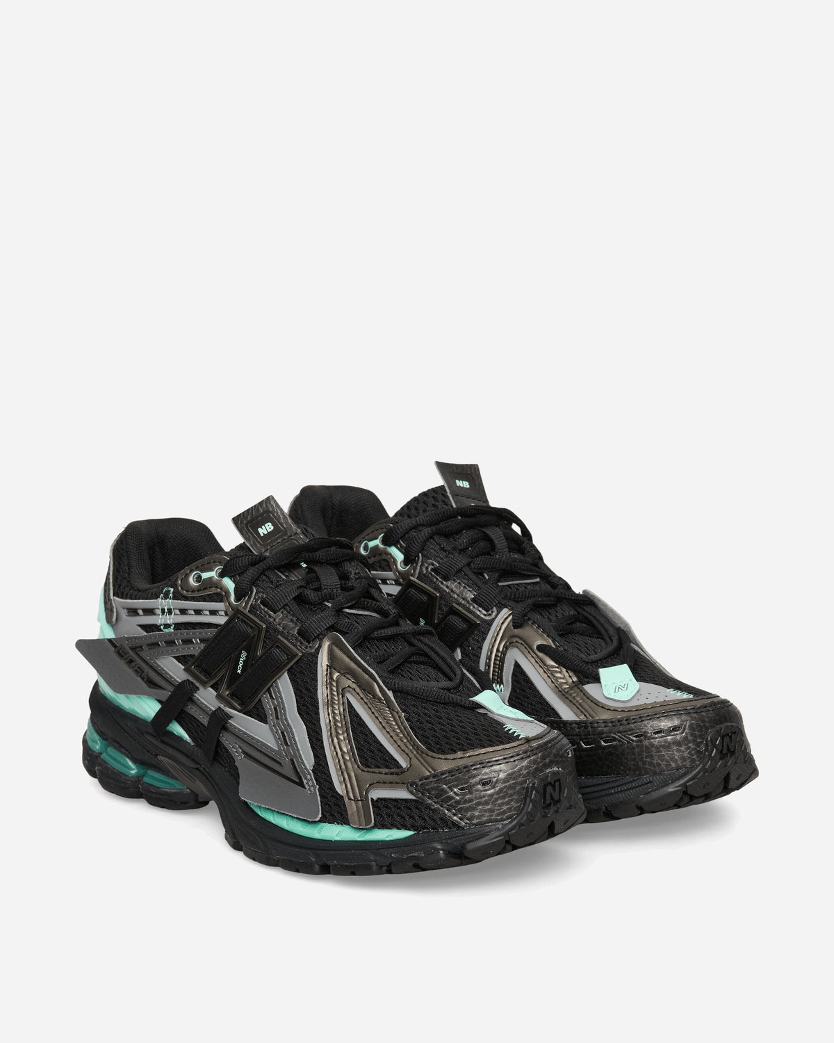 New Balance U19063Y0 Black/Bright Mint Sneakers Low U19063Y0