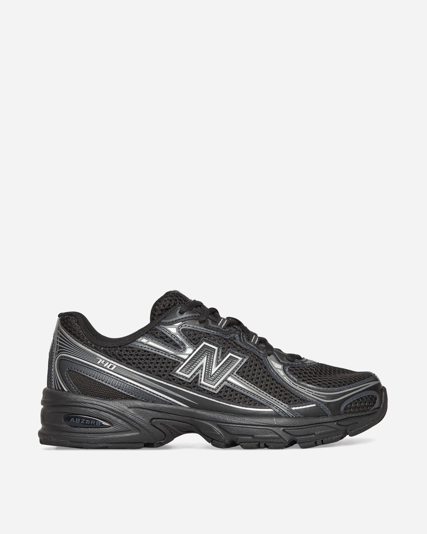 New Balance U740BM2 Black/Silver D Sneakers Low U740BM2