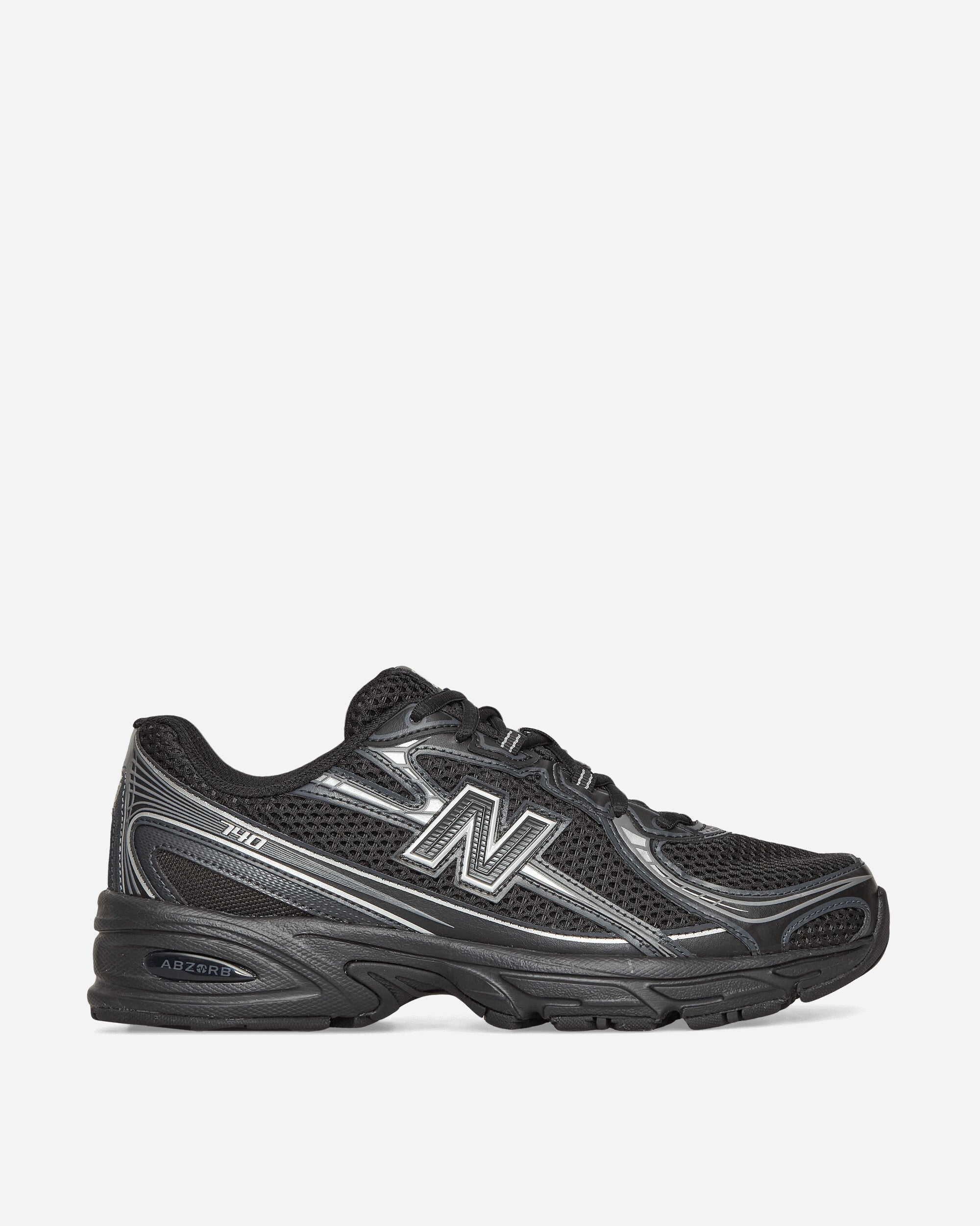 New Balance U740BM2 Black/Silver D Sneakers Low U740BM2