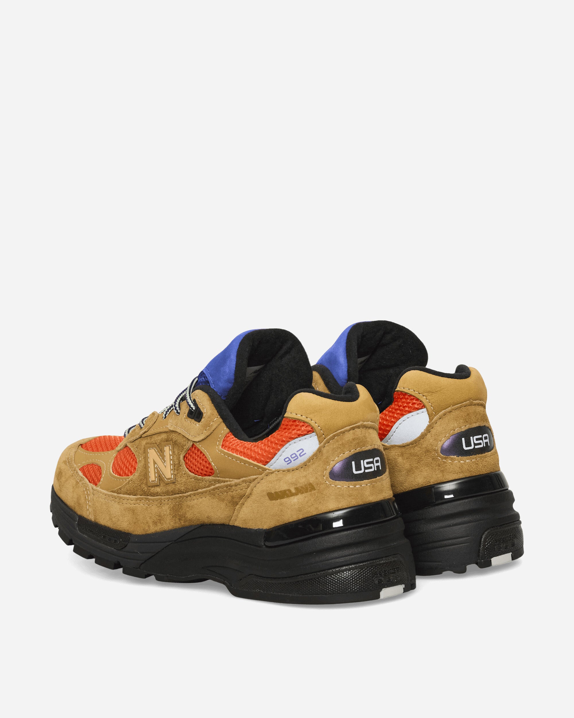 New Balance U992AB1 Tan Blue/Orange D Sneakers Low U992AB1