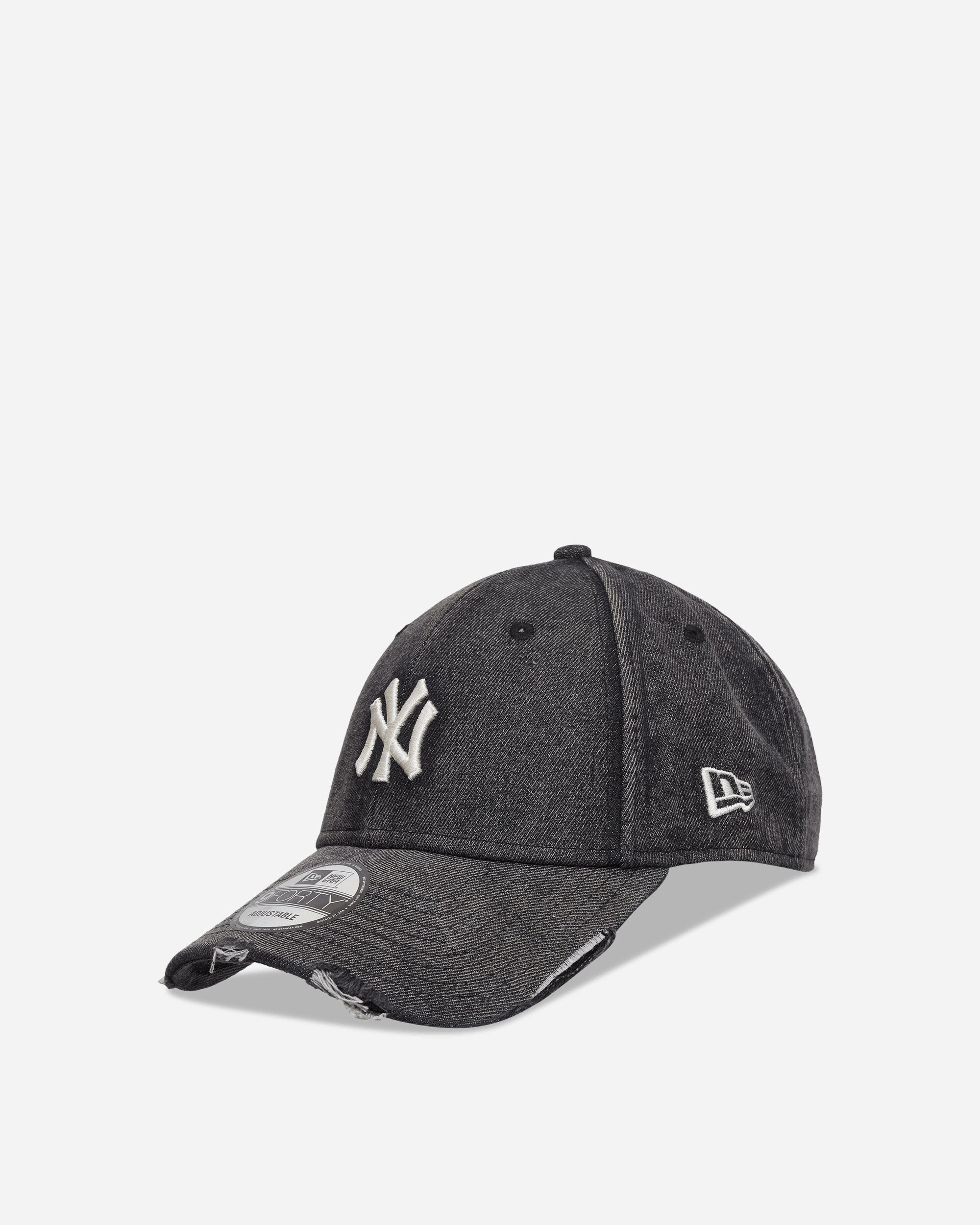 New Era Acid Wash Denim 9Forty Neyyan  Blk Black Hats Caps 60856239 001