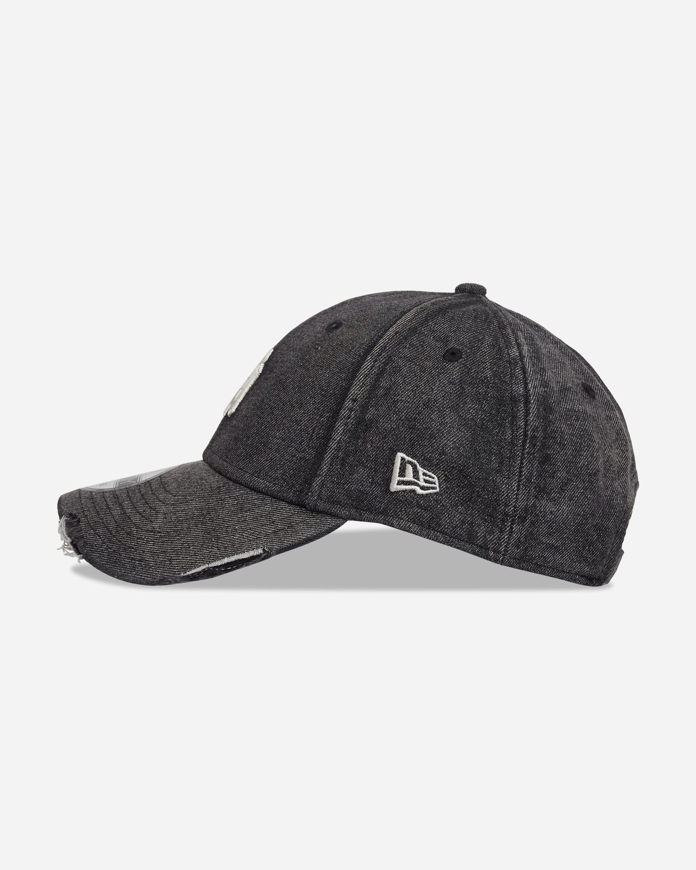 New Era Acid Wash Denim 9Forty Neyyan  Blk Black Hats Caps 60856239 001