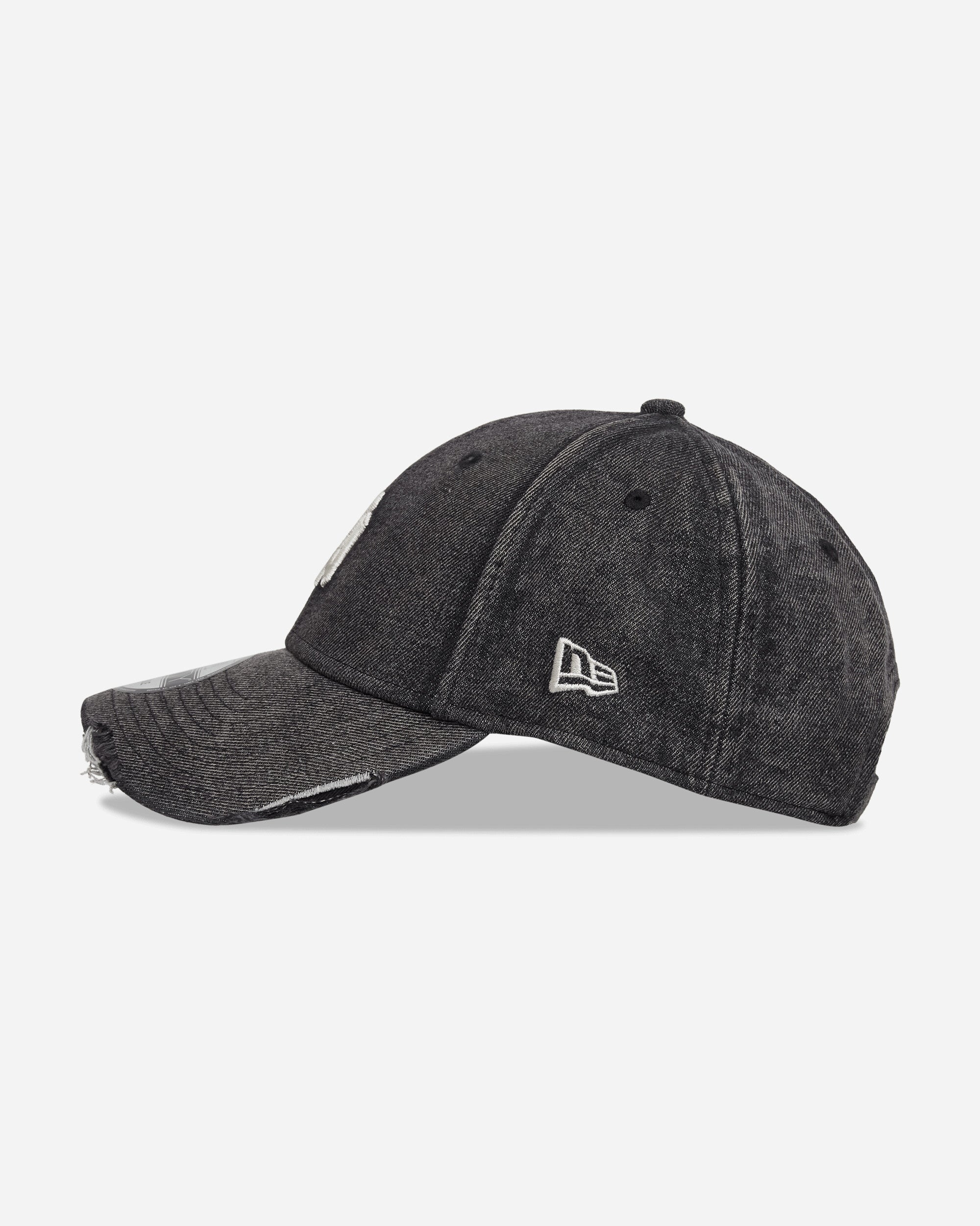 New Era Acid Wash Denim 9Forty Neyyan  Blk Black Hats Caps 60856239 001