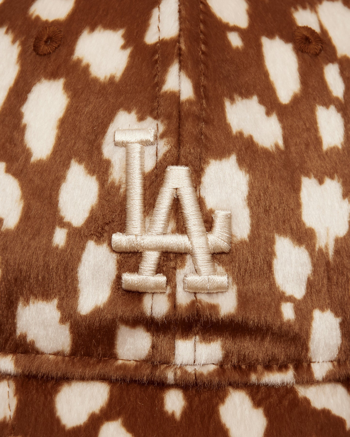 New Era Animal Print 9Twenty Dk Beige Hats Caps 60844105 251