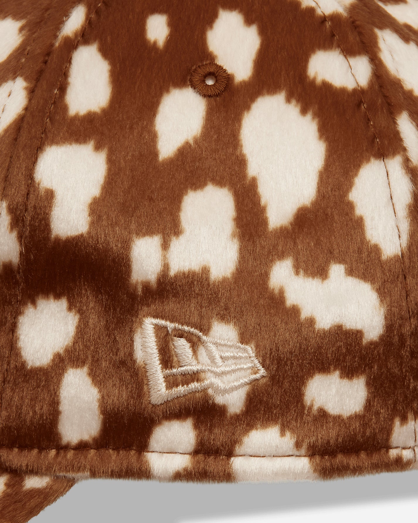 New Era Animal Print 9Twenty Dk Beige Hats Caps 60844105 251