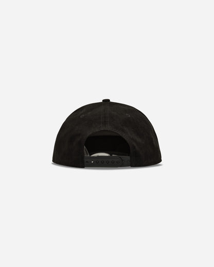 New Era Faux Suede E-Frame Black Hats Caps 60580814 001