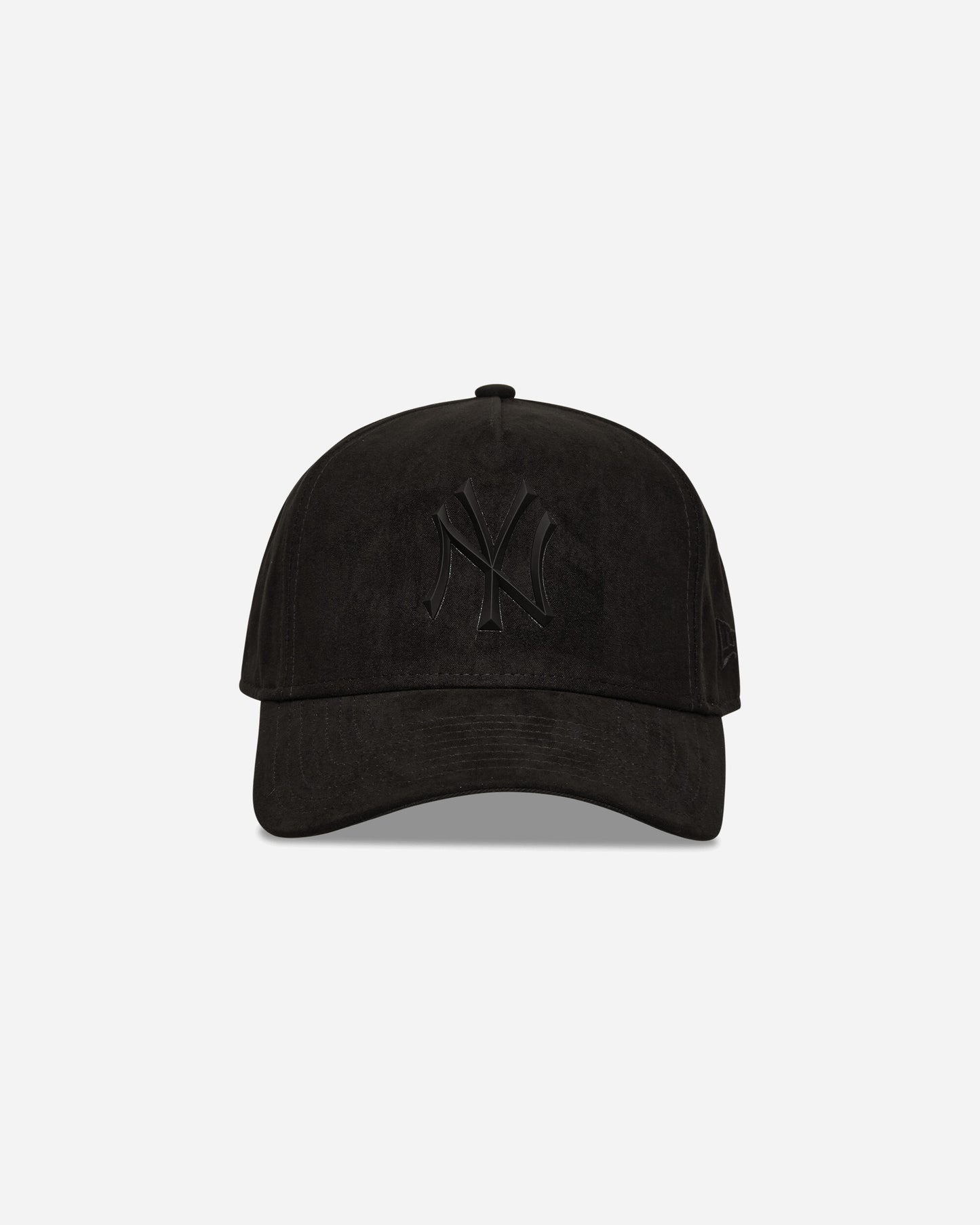 New Era Faux Suede E-Frame Black Hats Caps 60580814 001