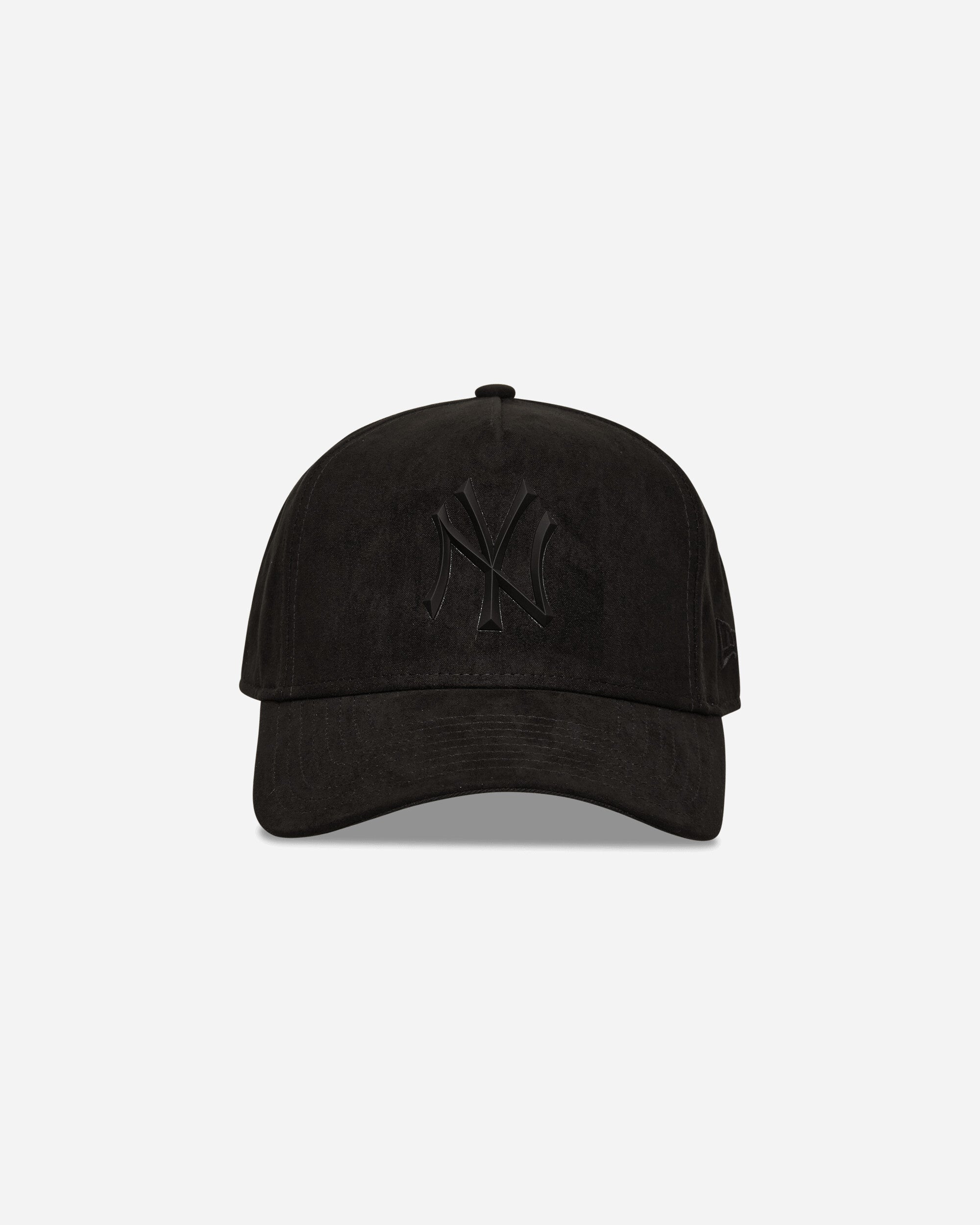 New Era Faux Suede E-Frame Black Hats Caps 60580814 001
