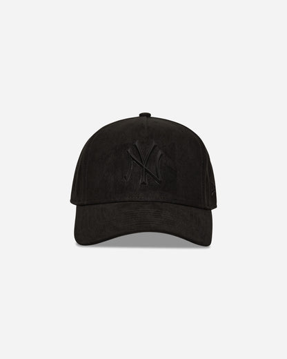 New Era Faux Suede E-Frame Black Hats Caps 60580814 001