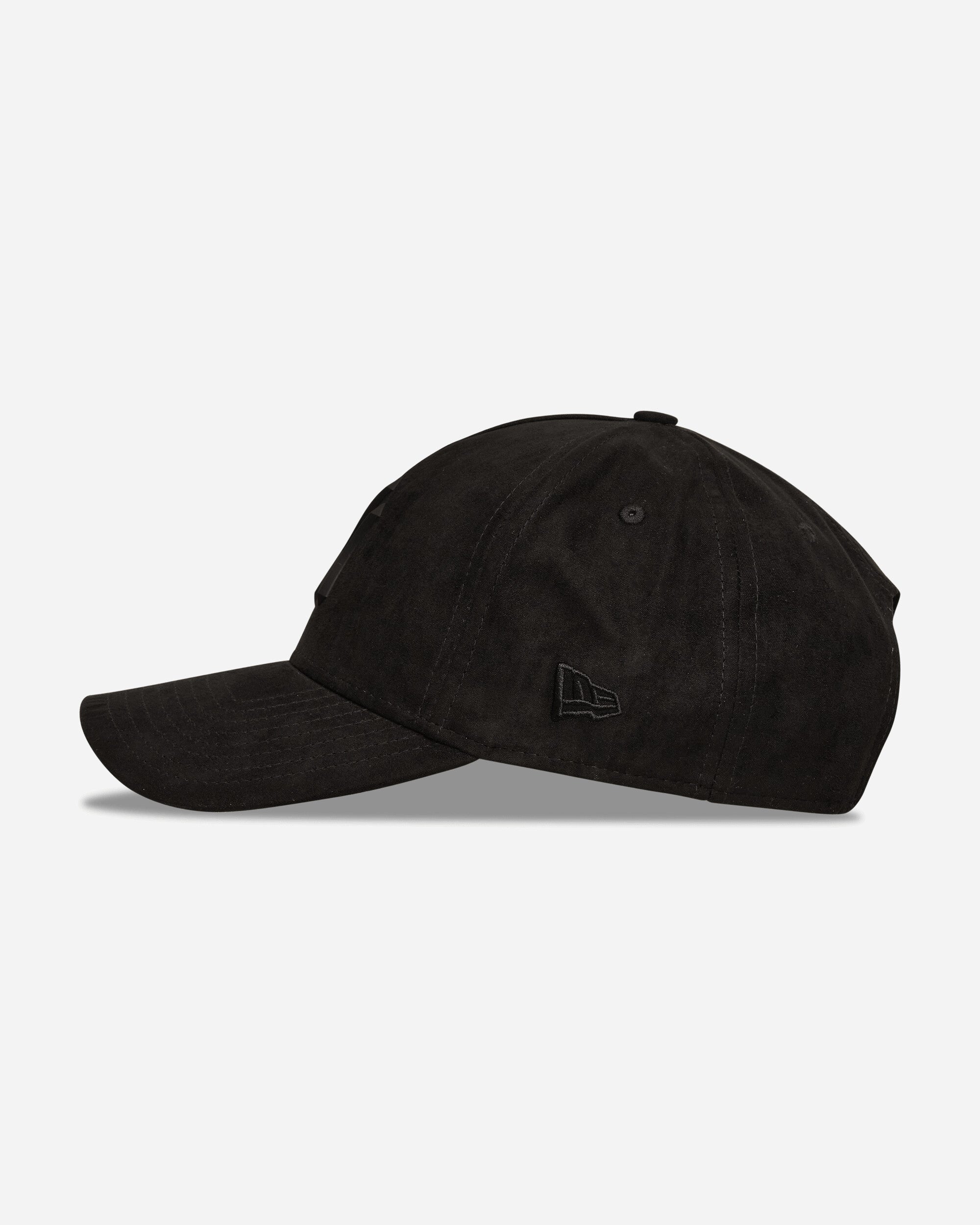 New Era Faux Suede E-Frame Black Hats Caps 60580814 001