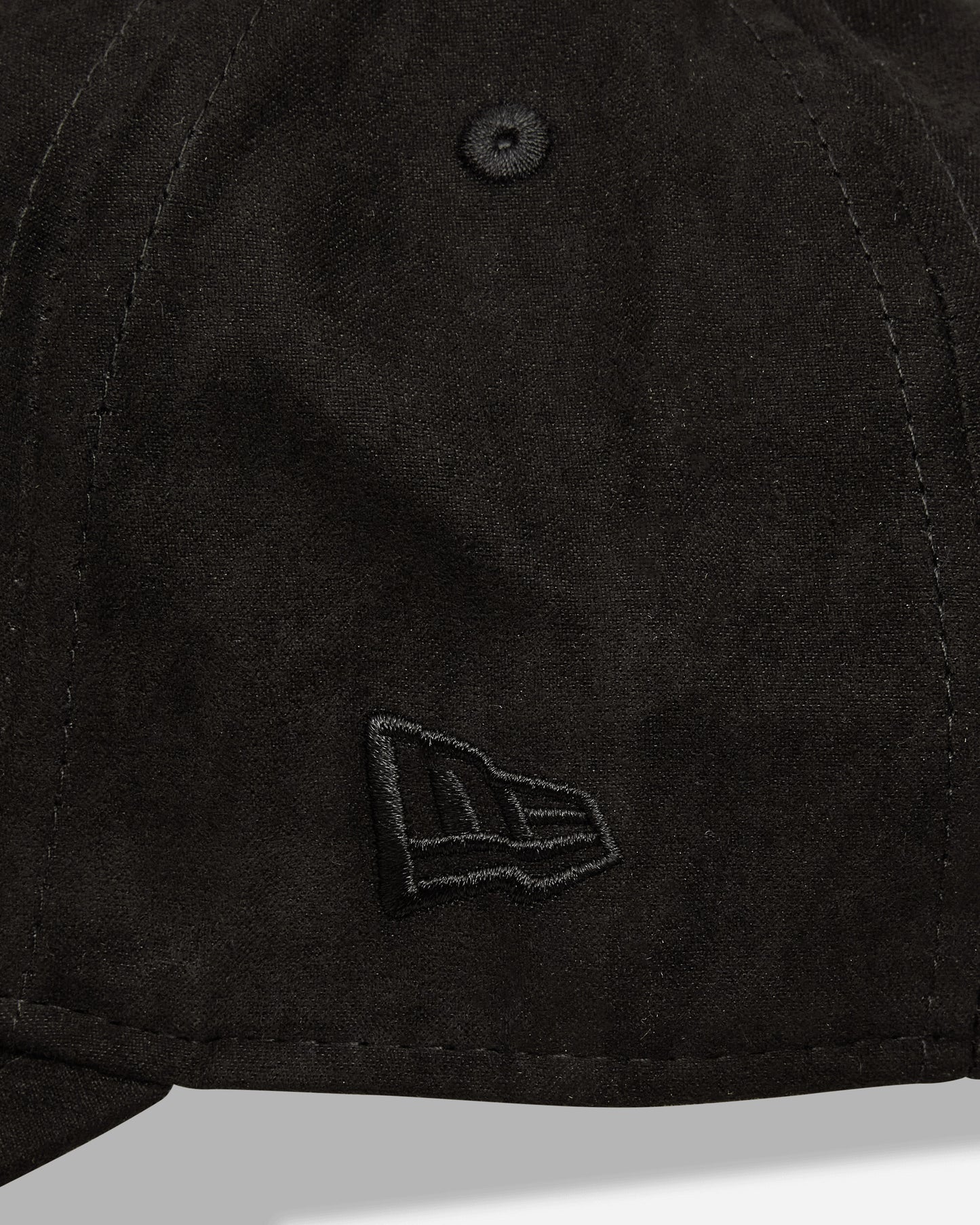 New Era Faux Suede E-Frame Black Hats Caps 60580814 001