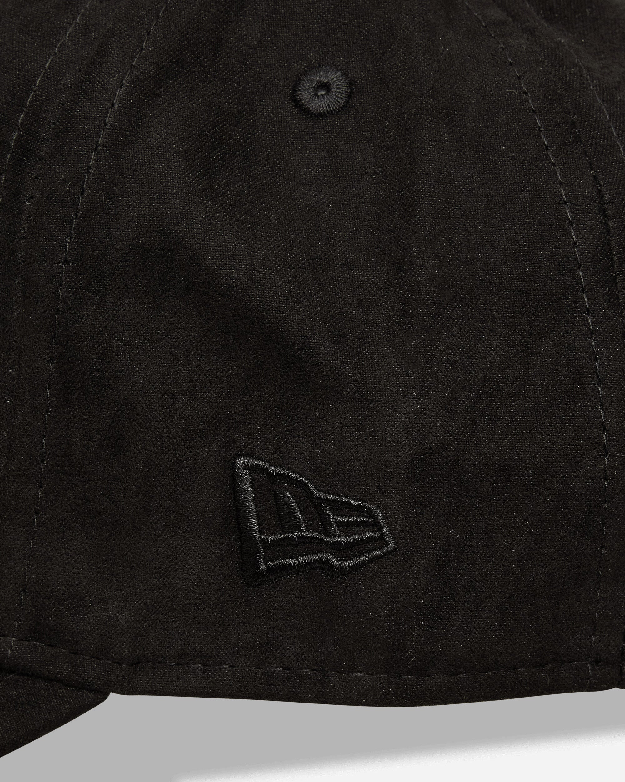 New Era Faux Suede E-Frame Black Hats Caps 60580814 001