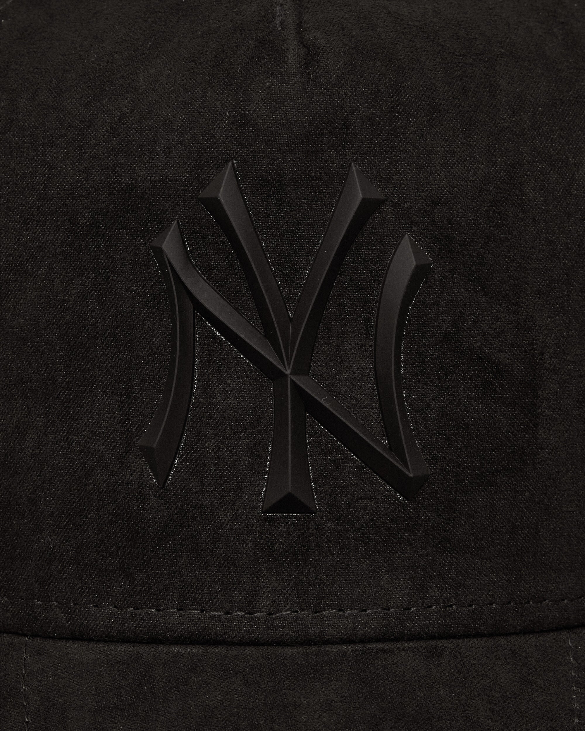 New Era Faux Suede E-Frame Black Hats Caps 60580814 001
