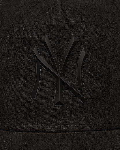 New Era Faux Suede E-Frame Black Hats Caps 60580814 001