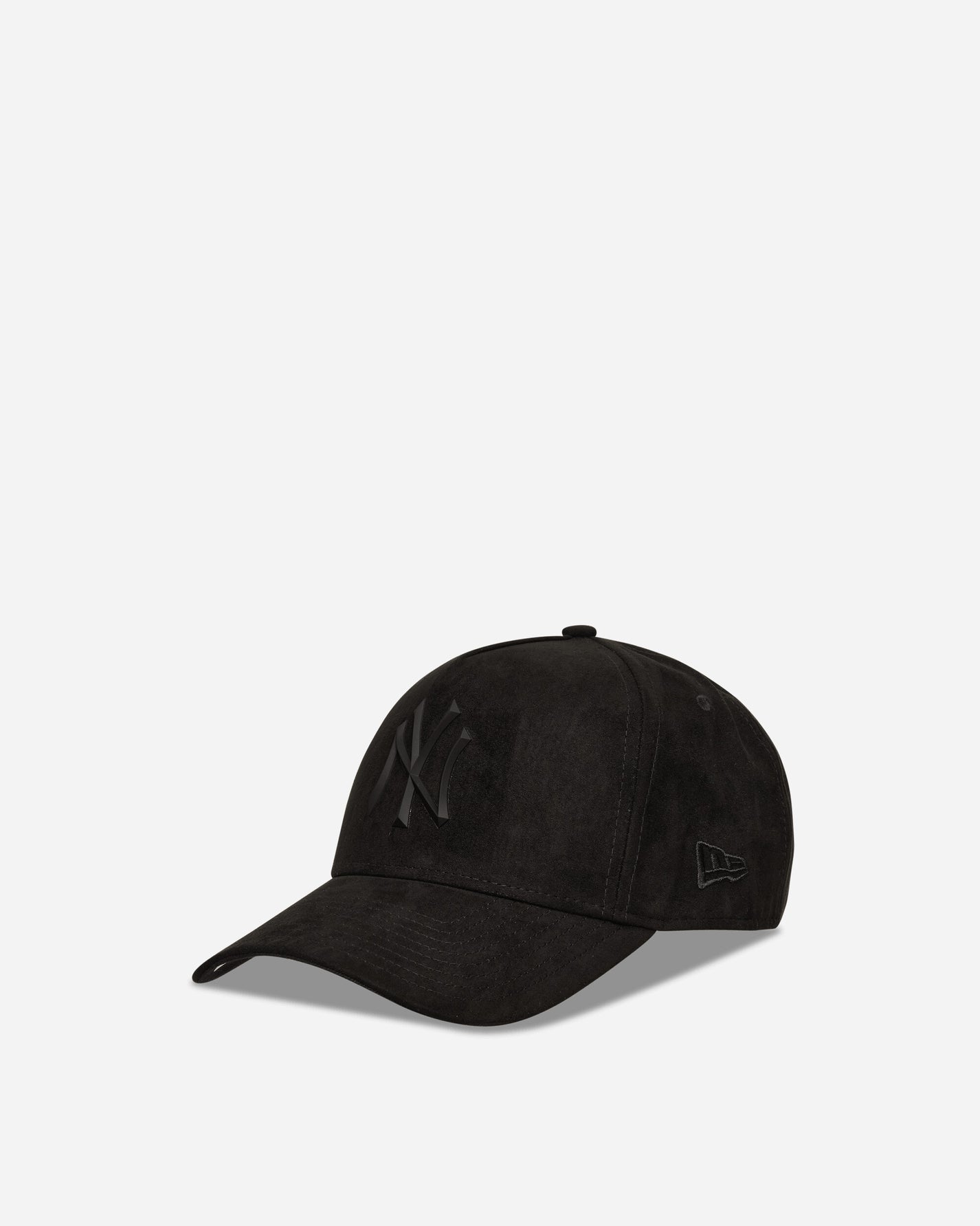 New Era Faux Suede E-Frame Black Hats Caps 60580814 001